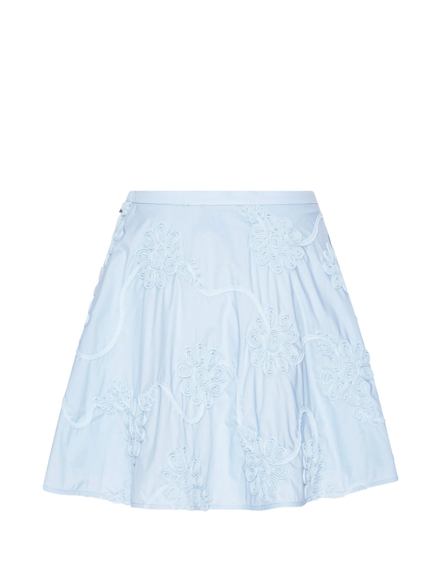 flower mini skirt