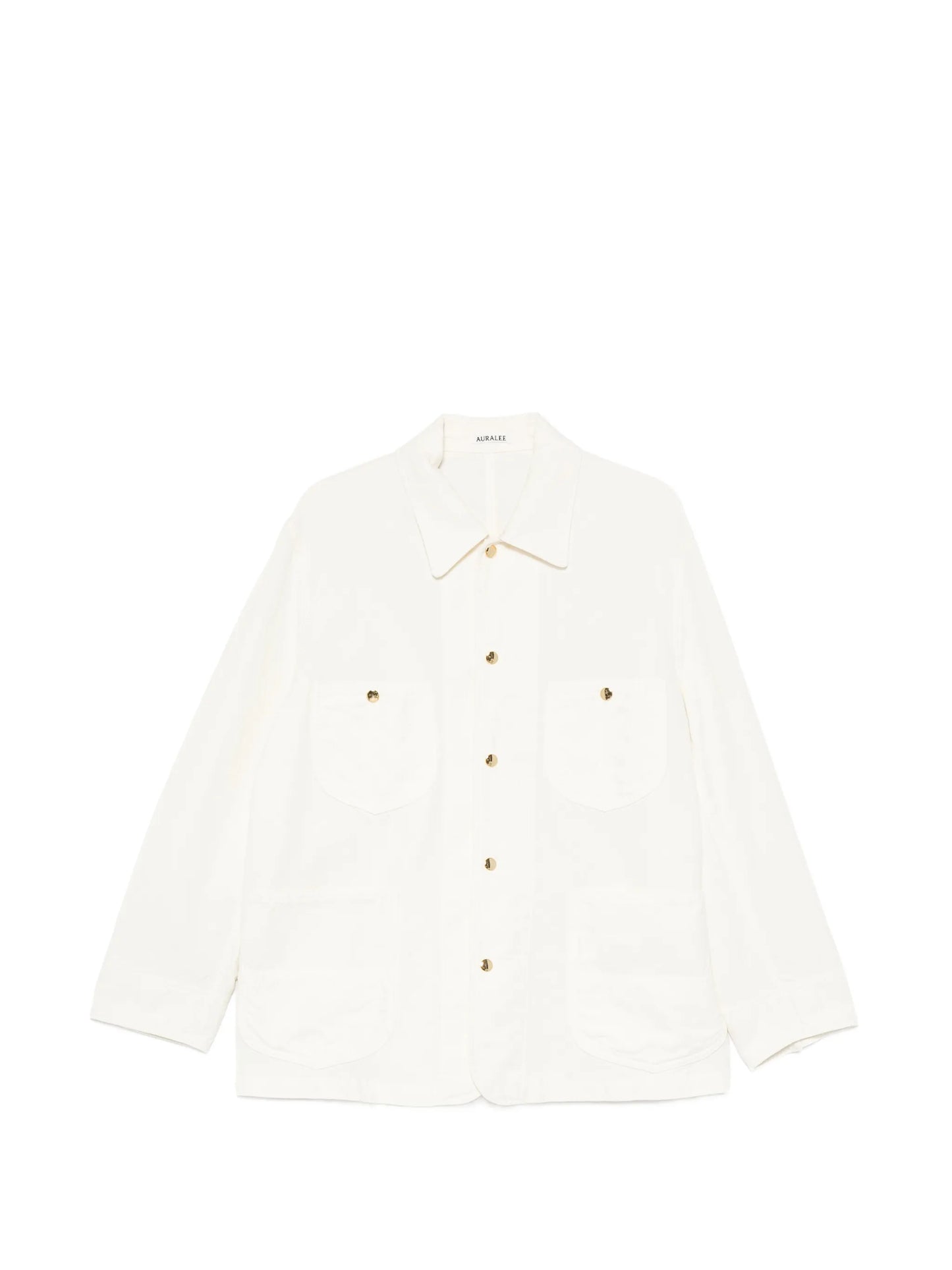 oxford-weave work jacket