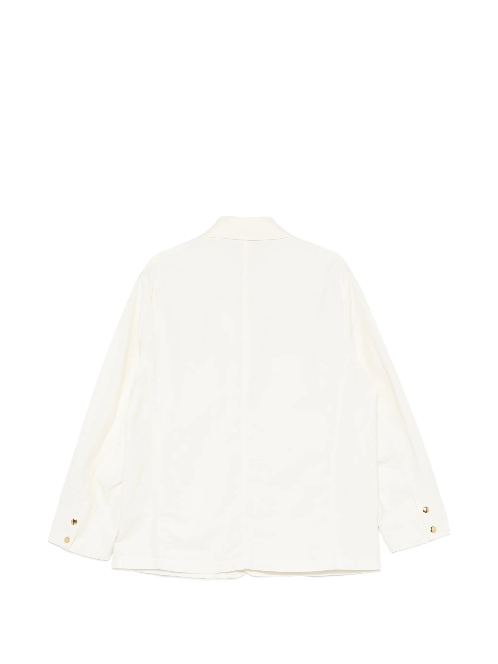 oxford-weave work jacket