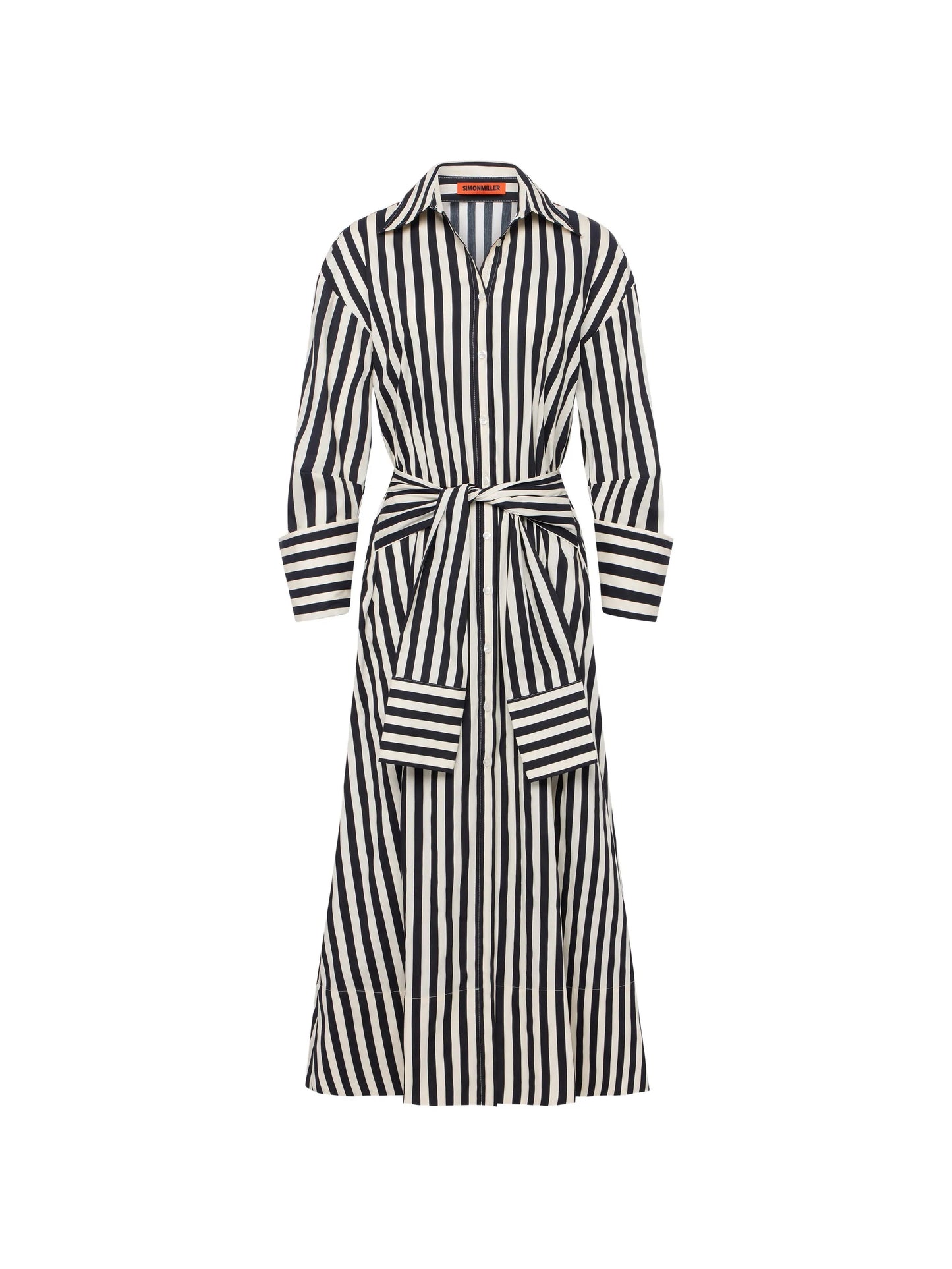 Inna striped maxi dress