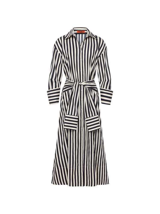 Inna striped maxi dress