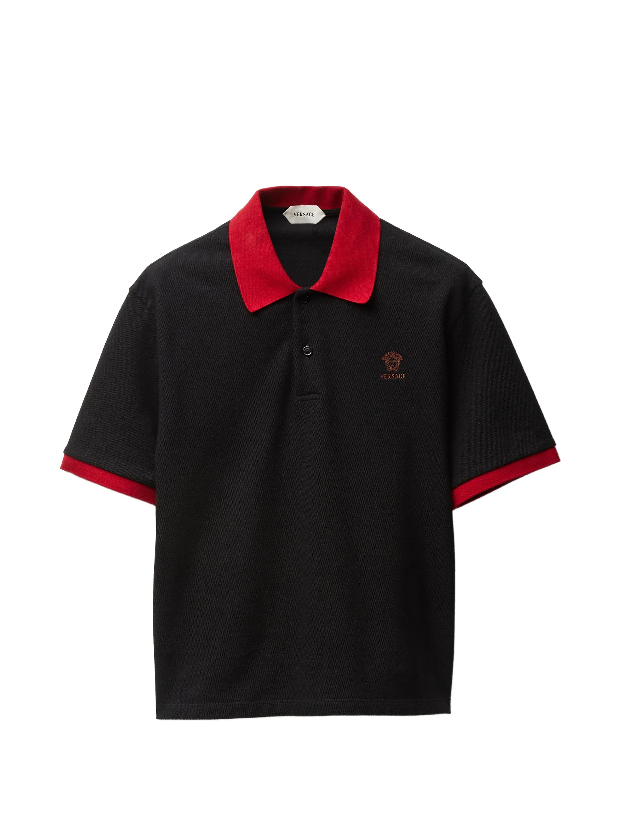 short-sleeve logo polo shirt