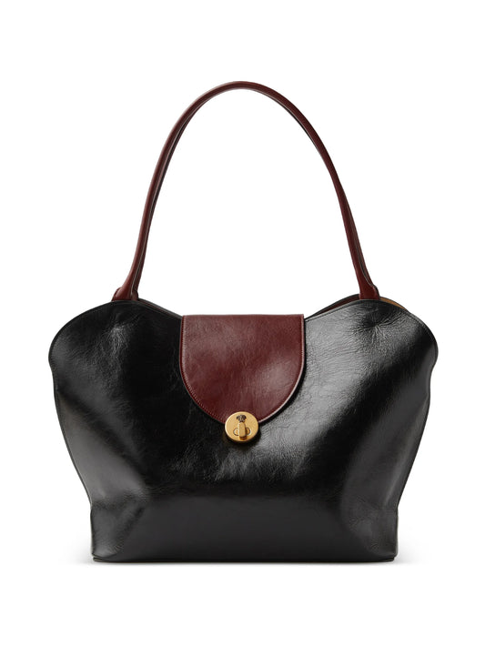 Vivian large leather shoulder bag