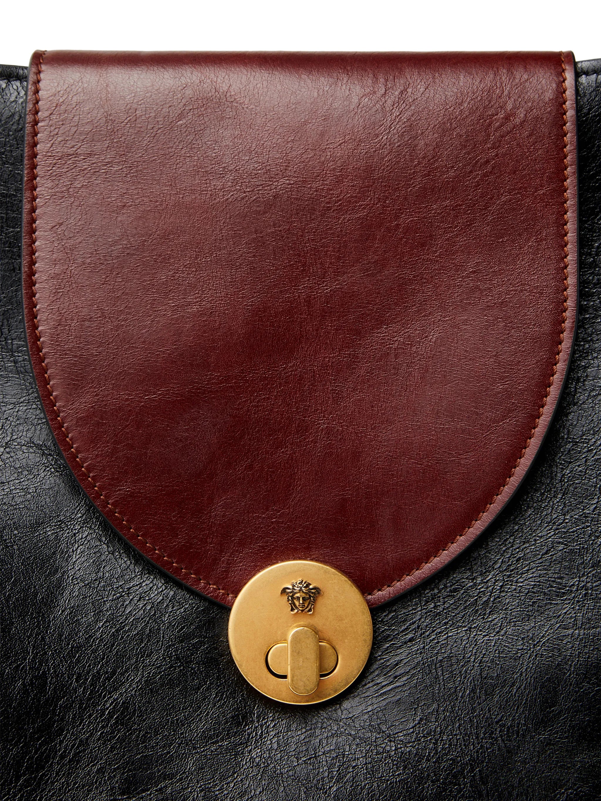 Vivian large leather shoulder bag