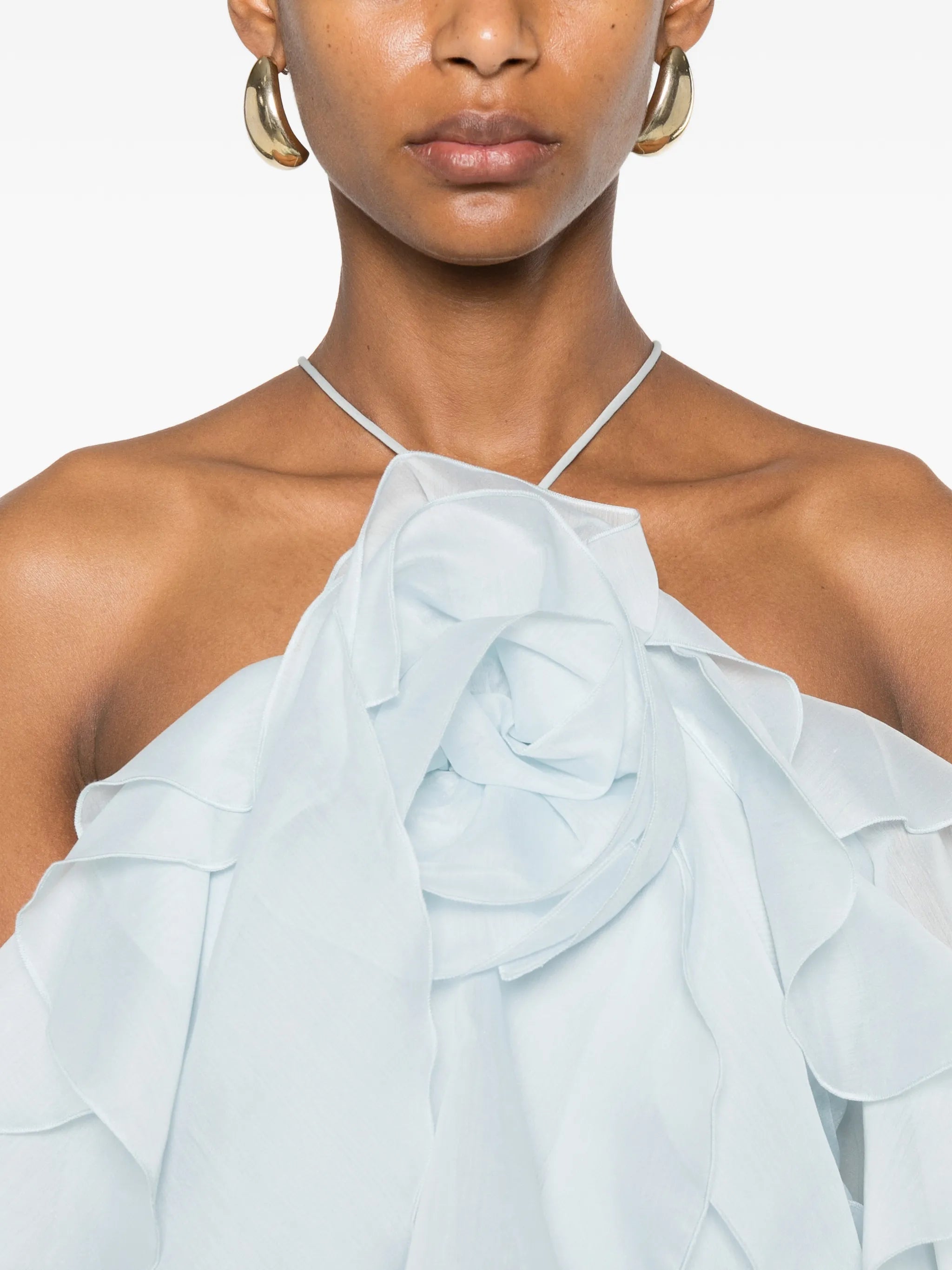 Pandorea ruffled mini dress