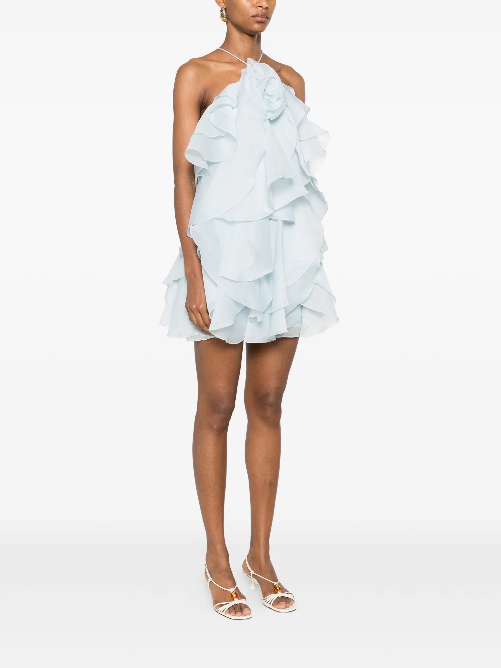 Pandorea ruffled mini dress