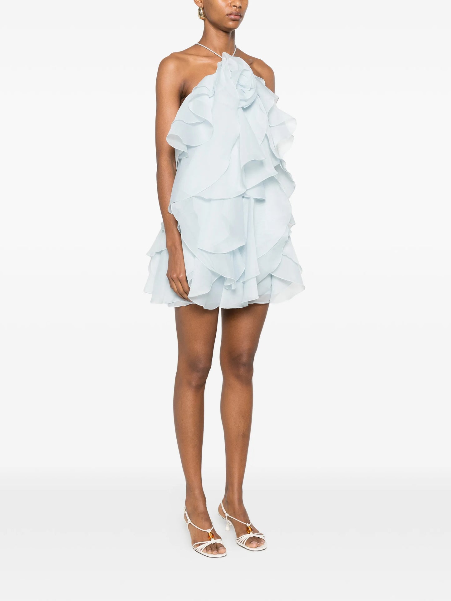 Pandorea ruffled mini dress