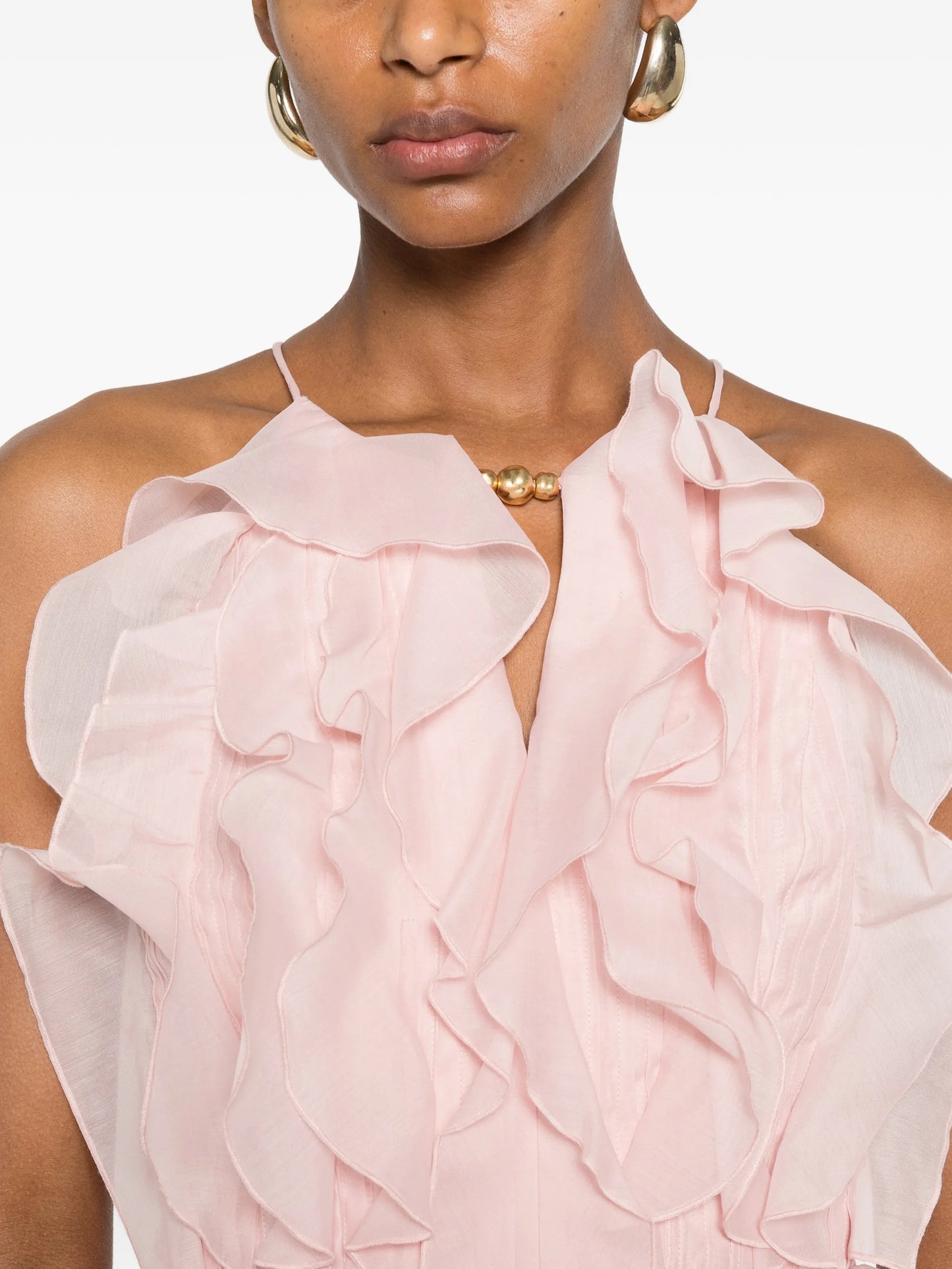 Cleo ruffled mini dress