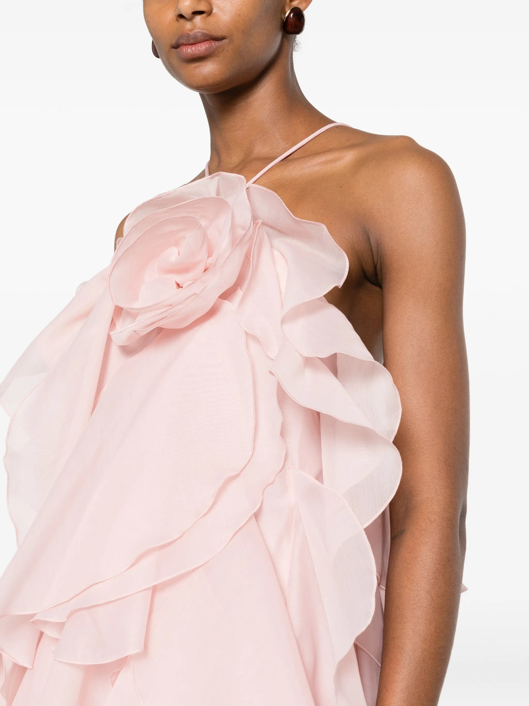 Pandorea ruffled layered maxi dress