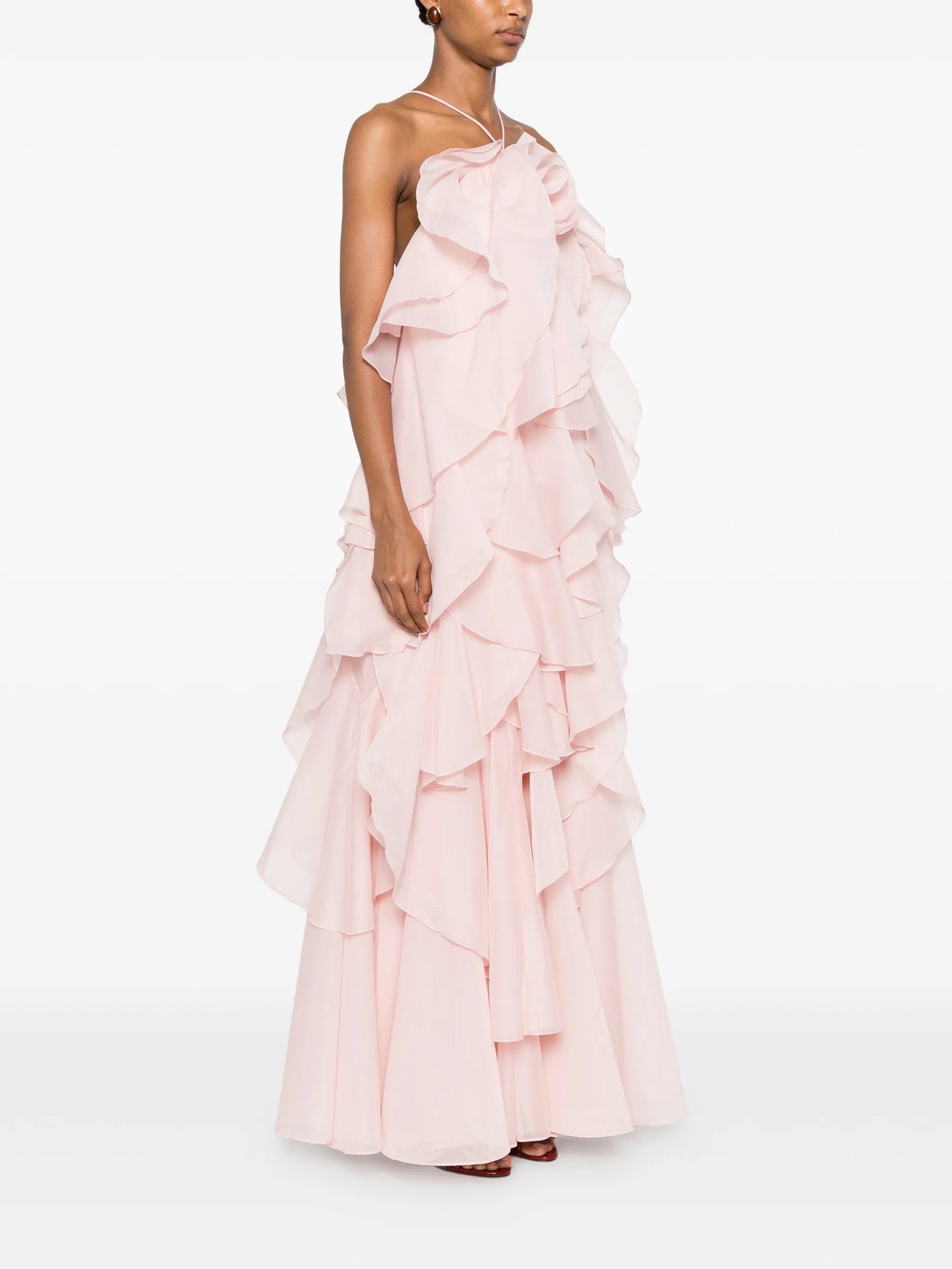 Pandorea ruffled layered maxi dress