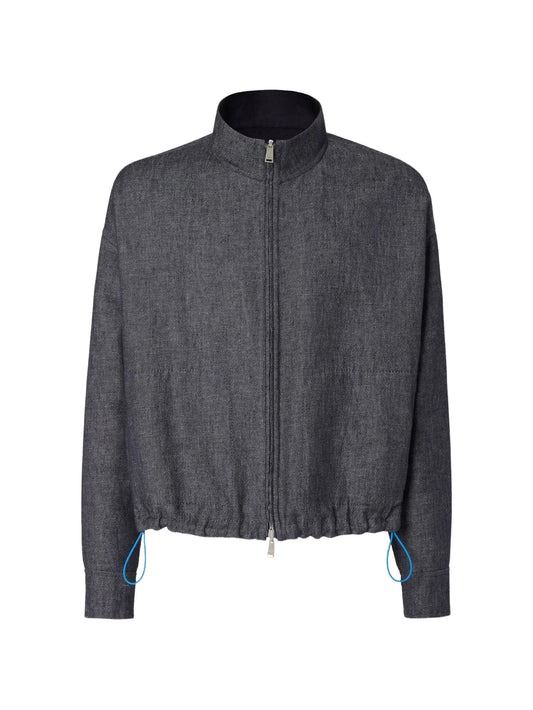 reversible denim jacket