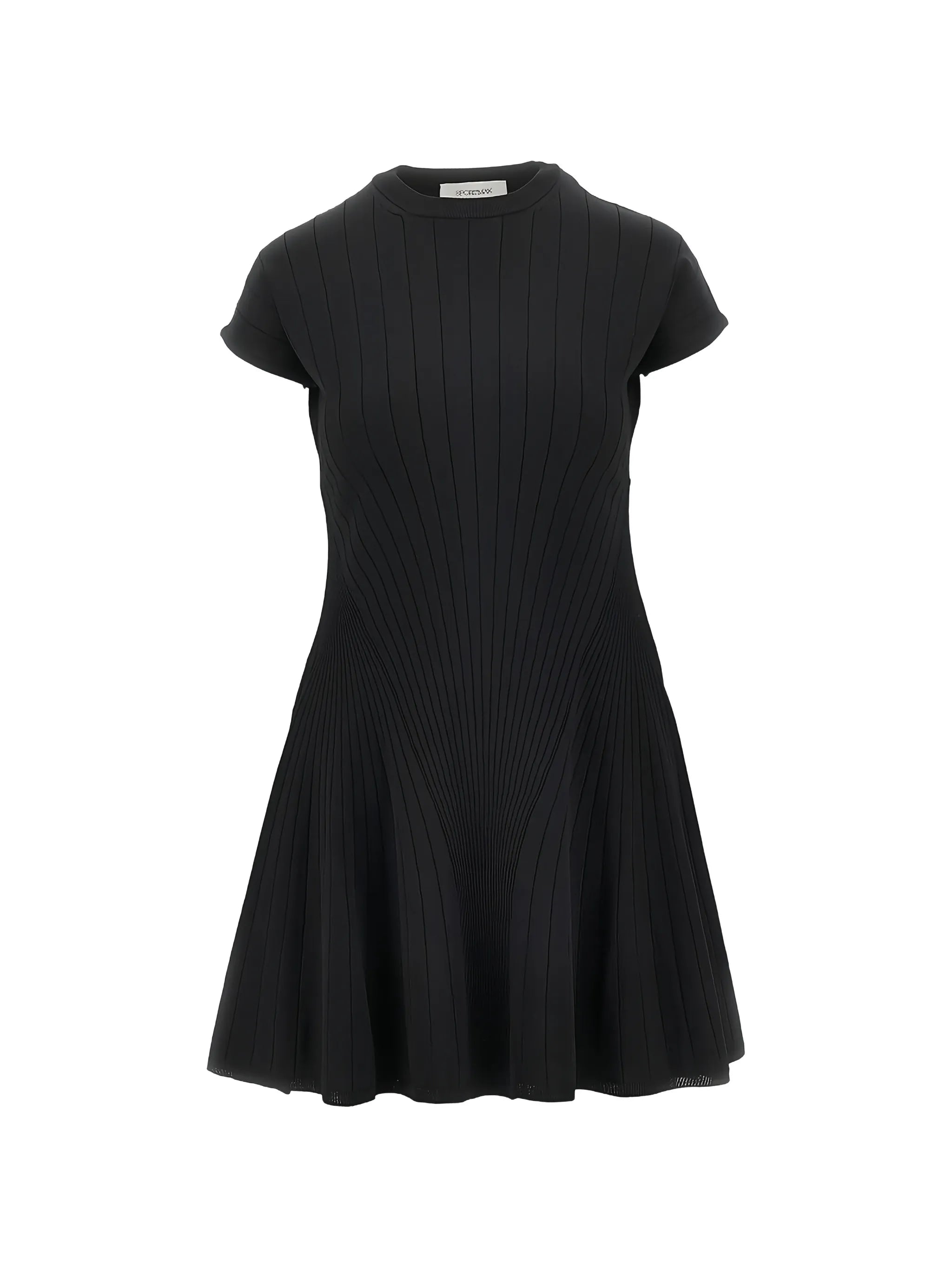 ribbed mini dress