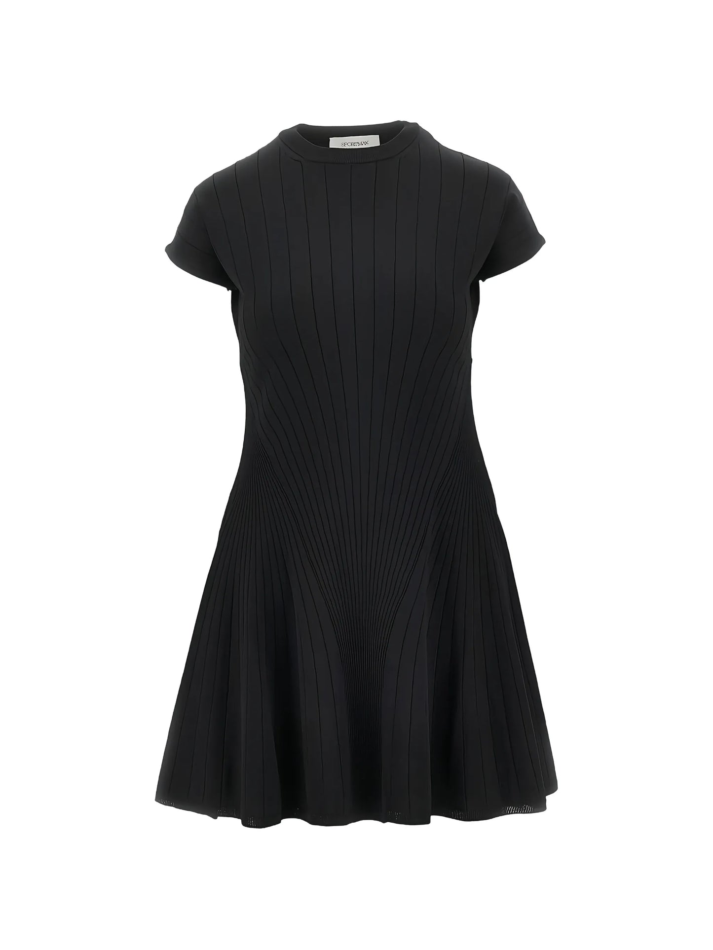 ribbed mini dress