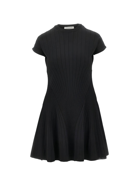 ribbed mini dress