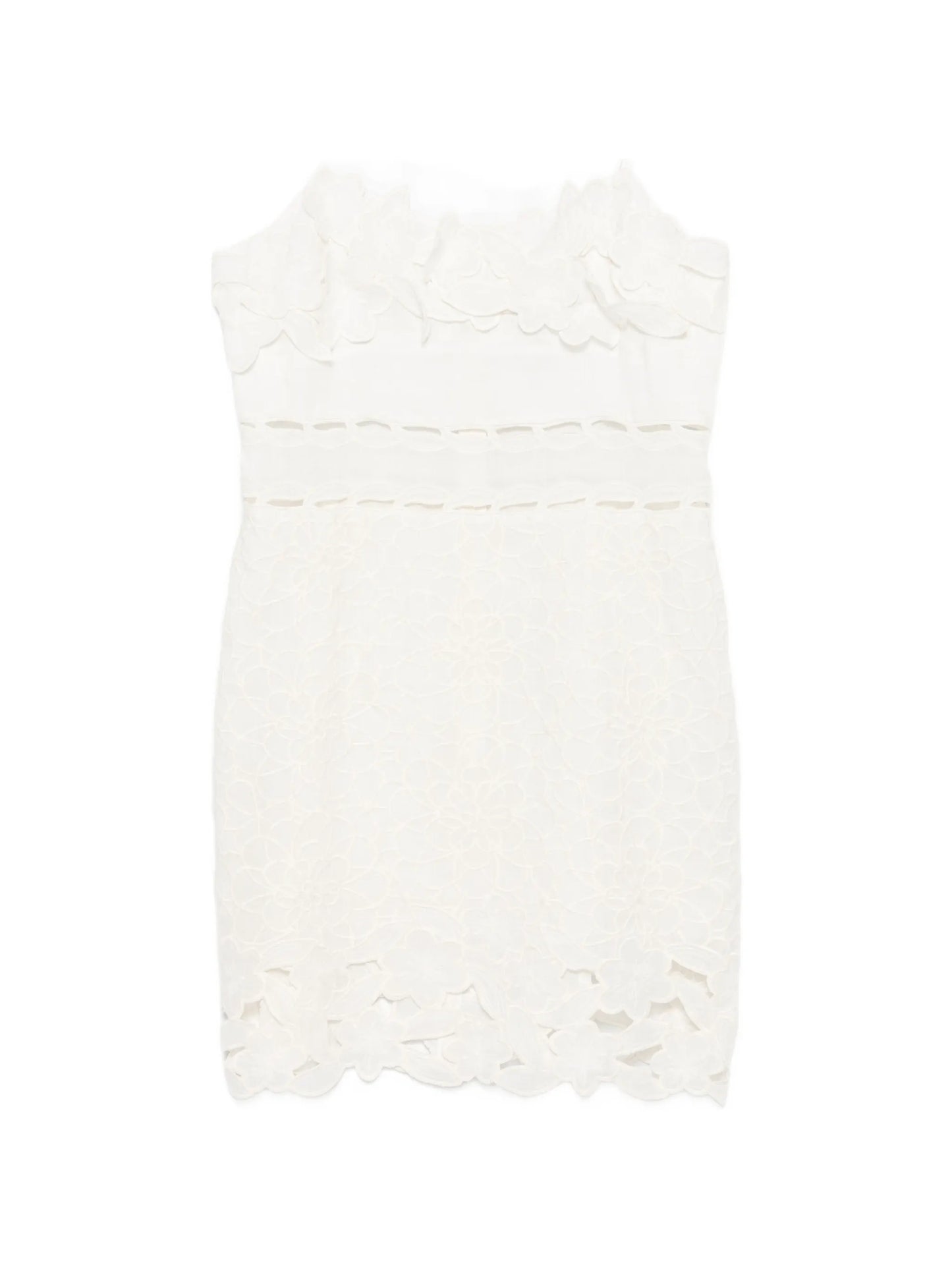 Reola guipure-lace mini dress