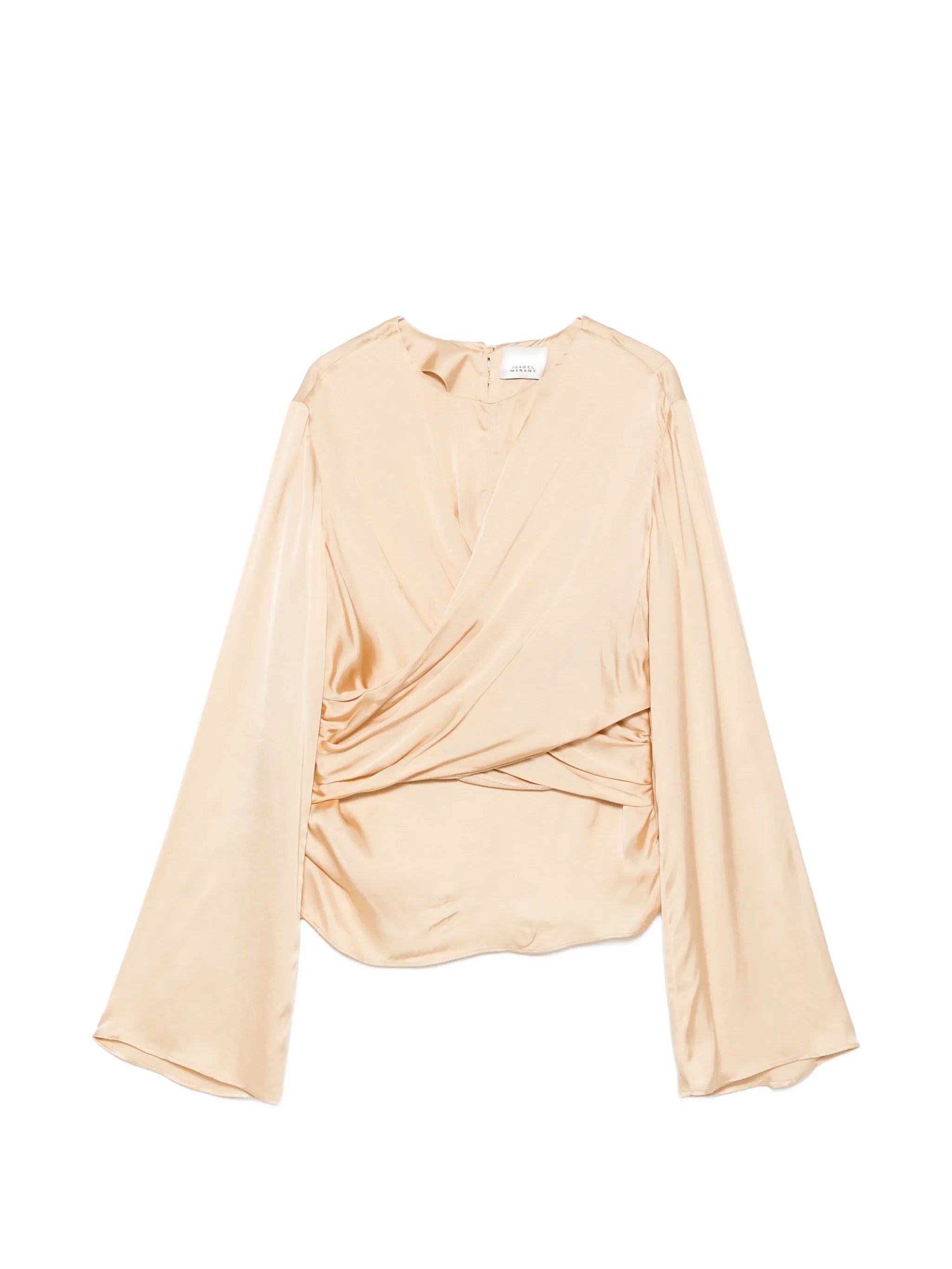 Neame crossover-detail blouse