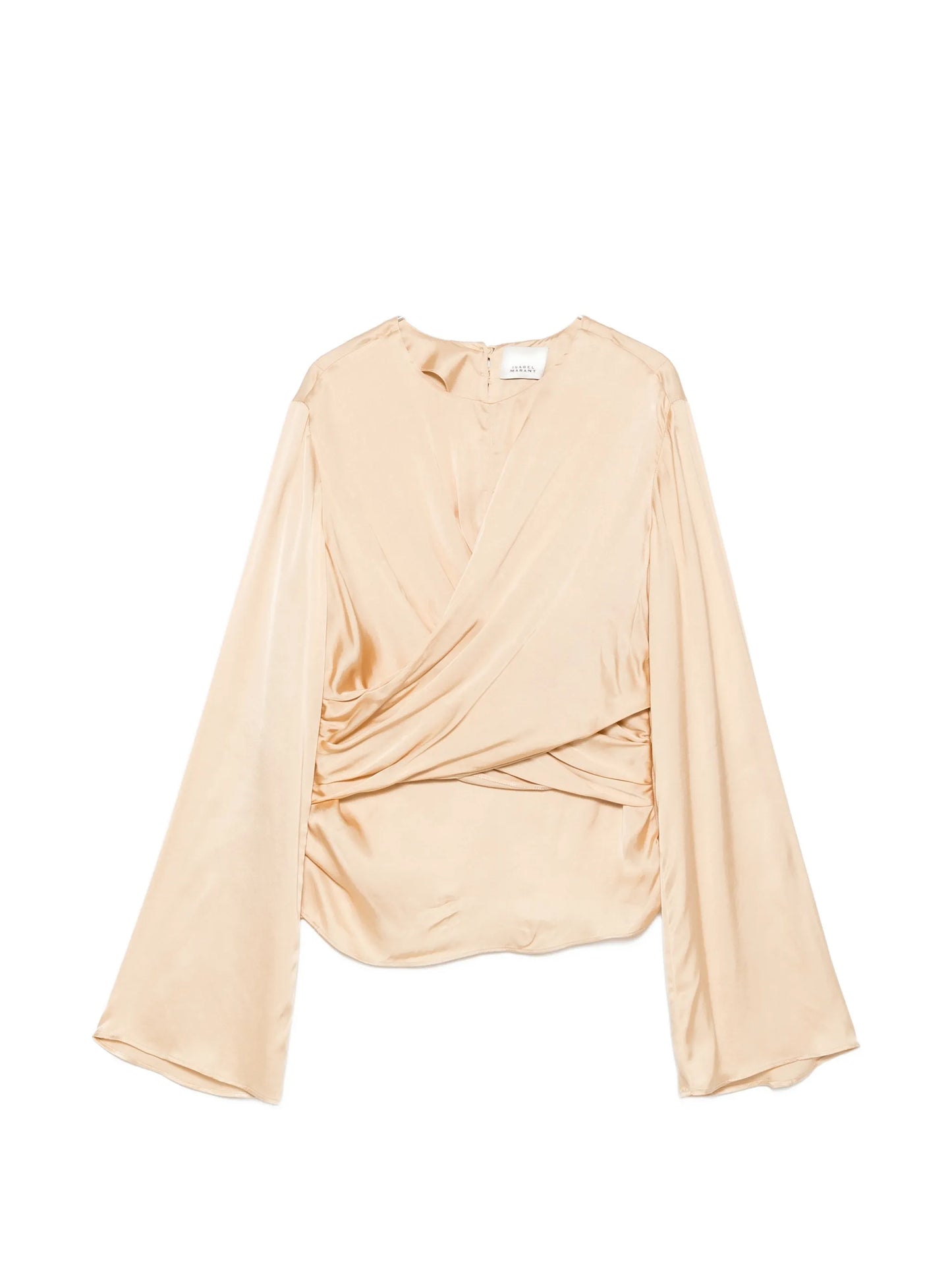Neame crossover-detail blouse