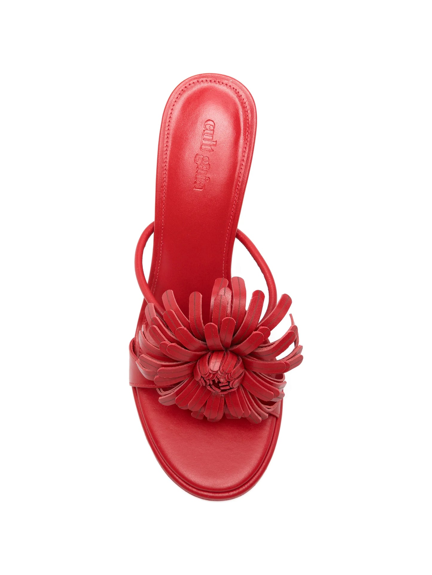 Carla floral-appliqué sandals