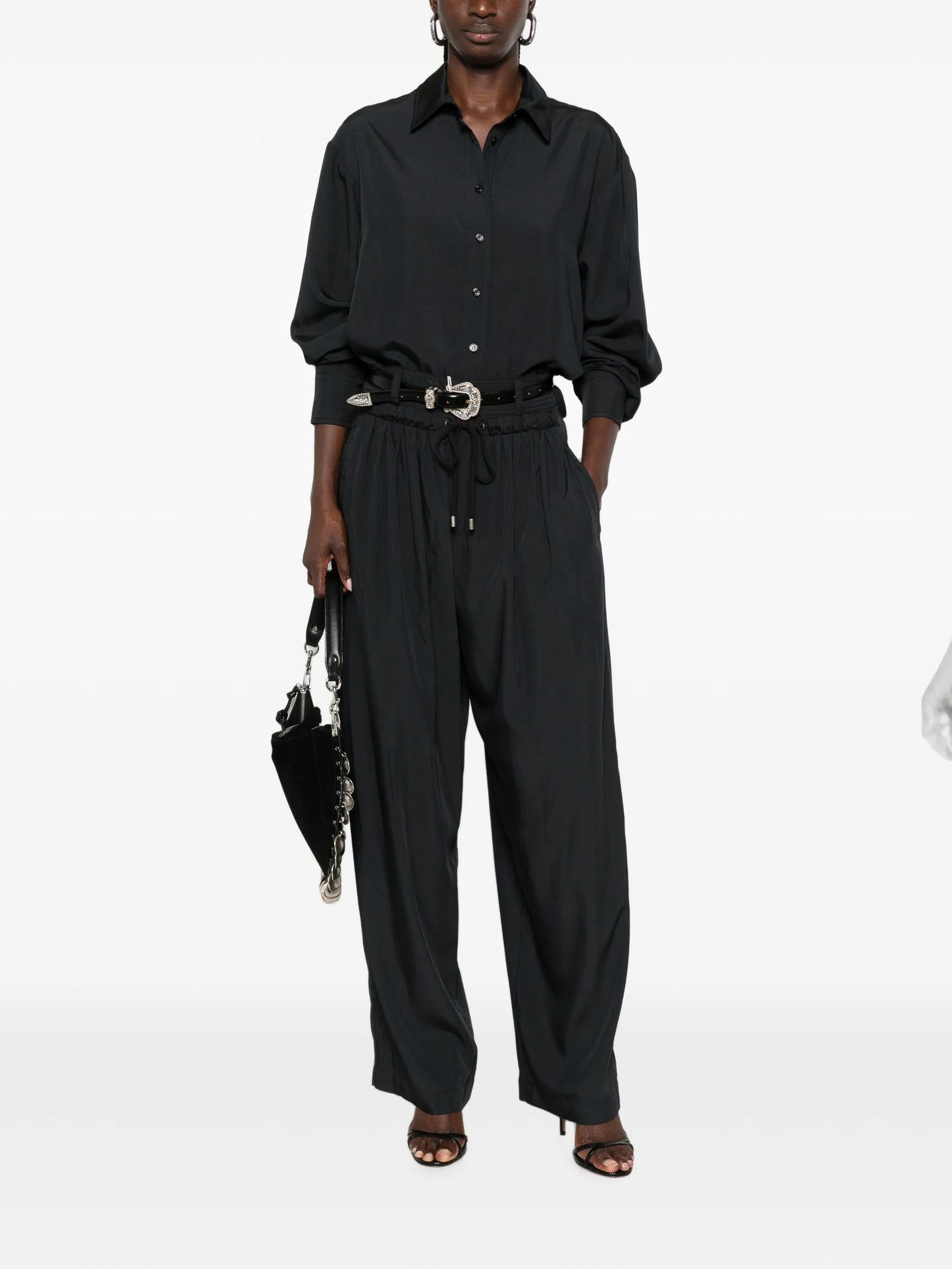 Fabriza long-sleeve button-down shirt