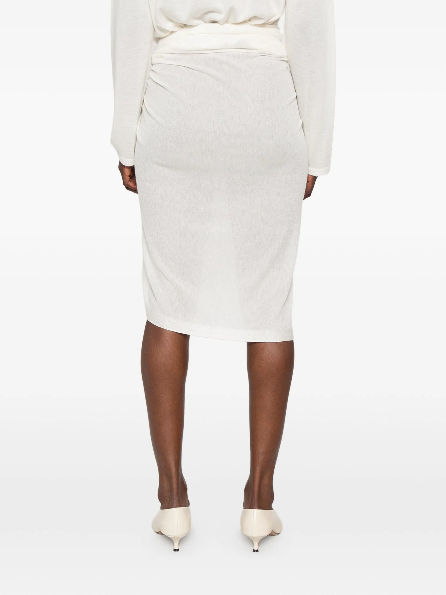 Featherlight knitted skirt