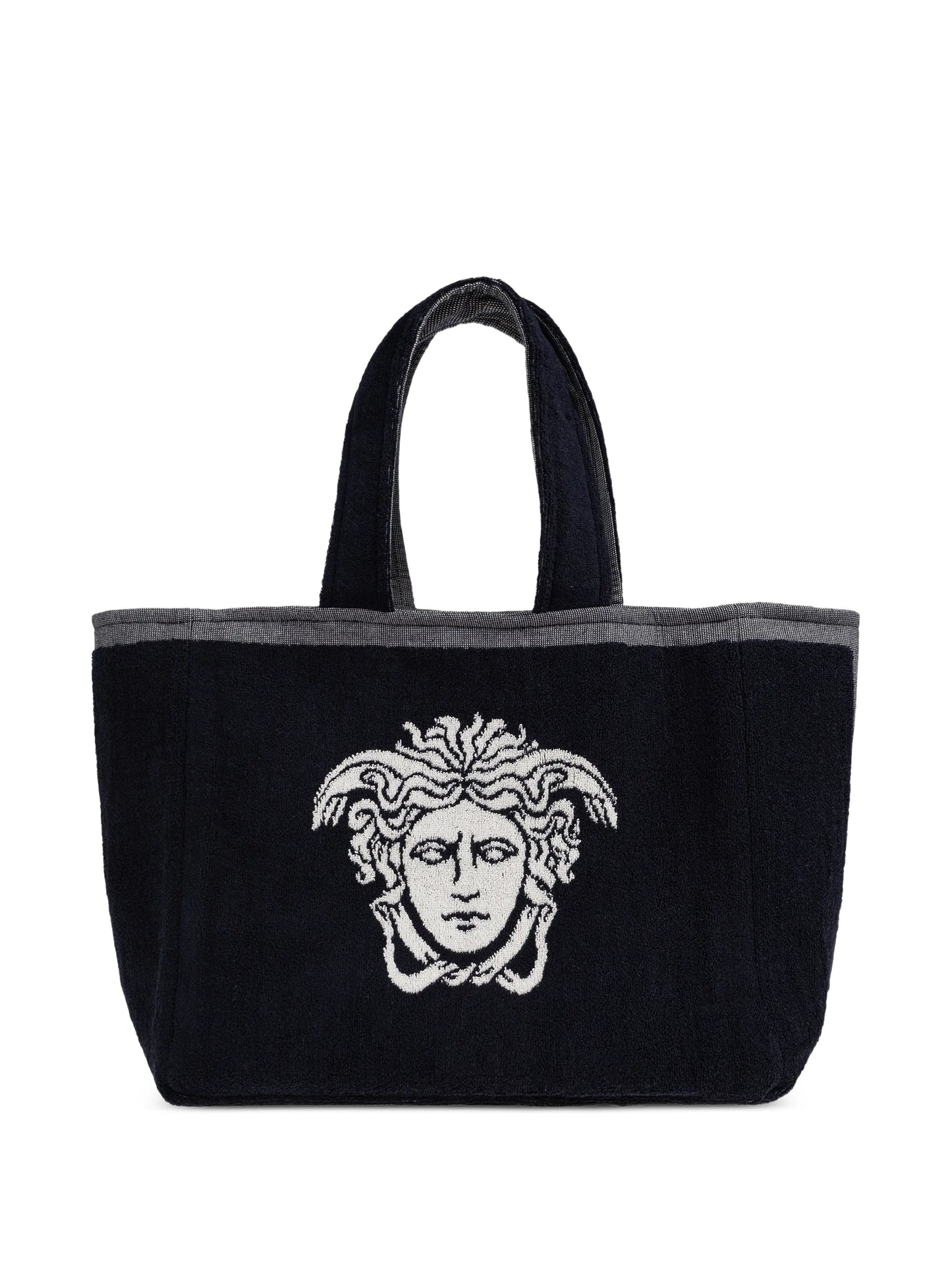 Medusa cotton-terry beach bag