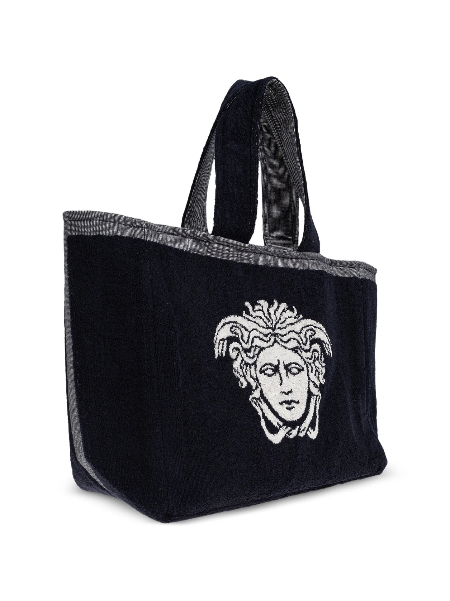 Medusa cotton-terry beach bag