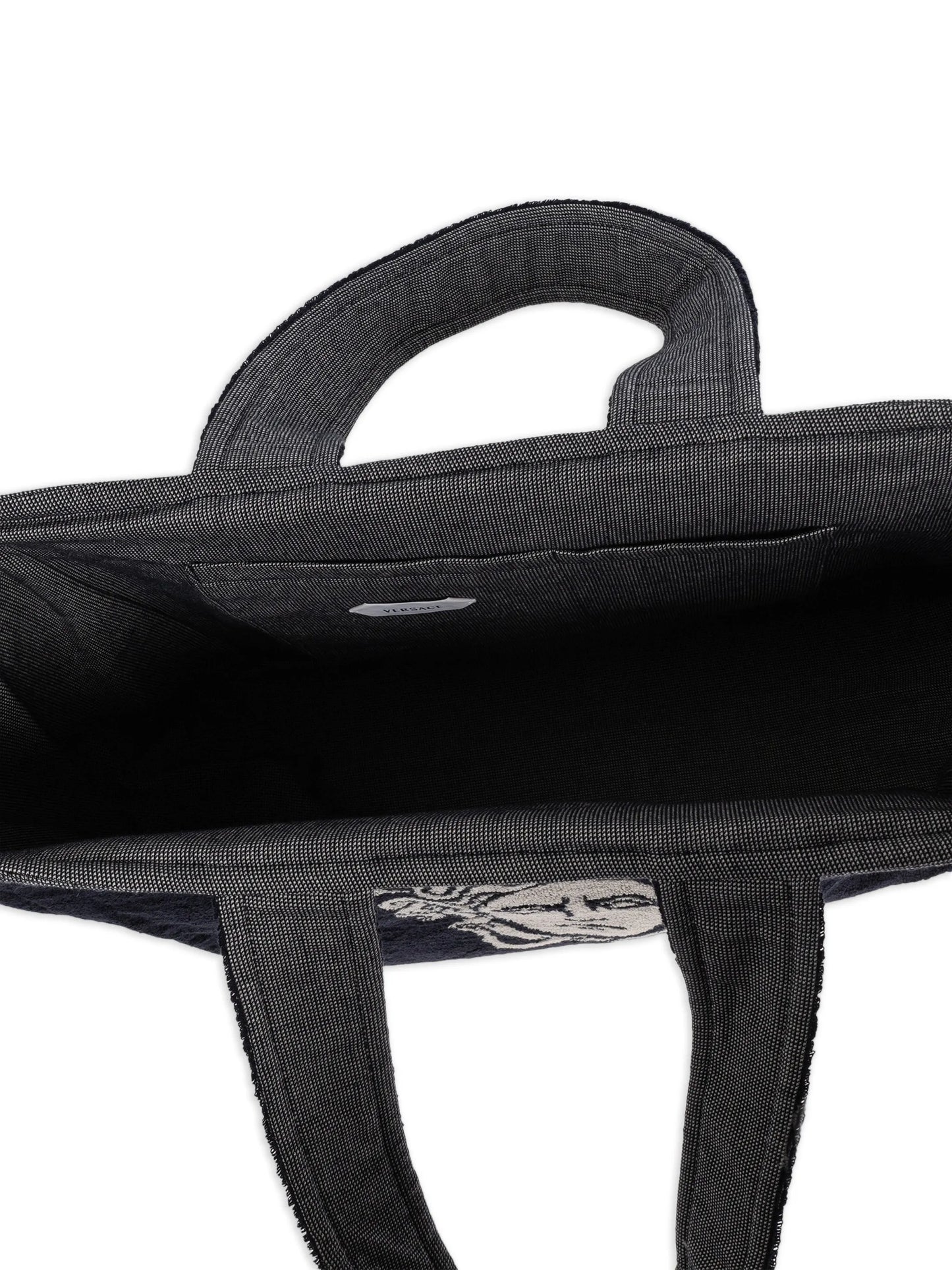 Medusa cotton-terry beach bag