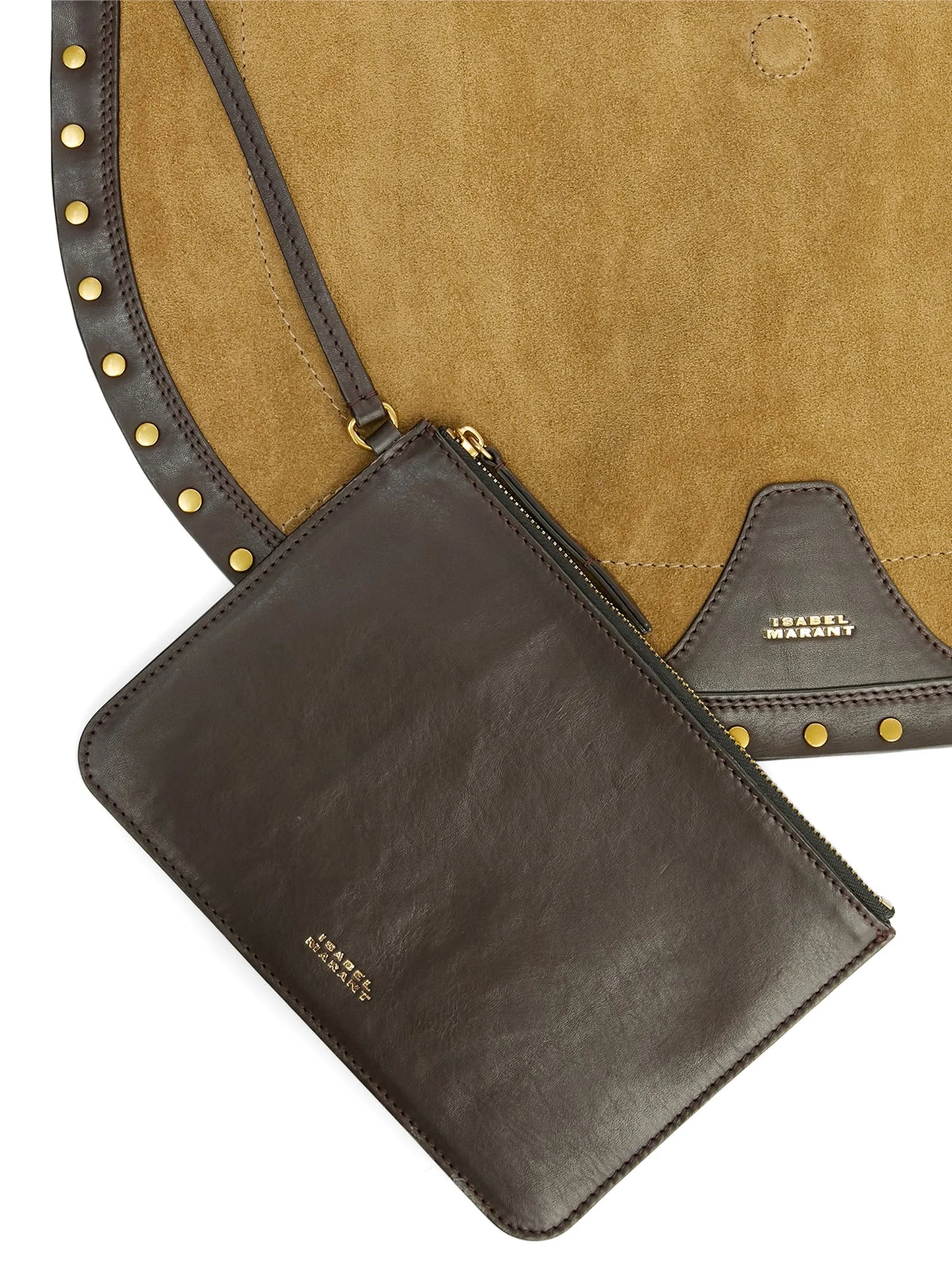 Oskan Hobo studs-detail shoulder bag