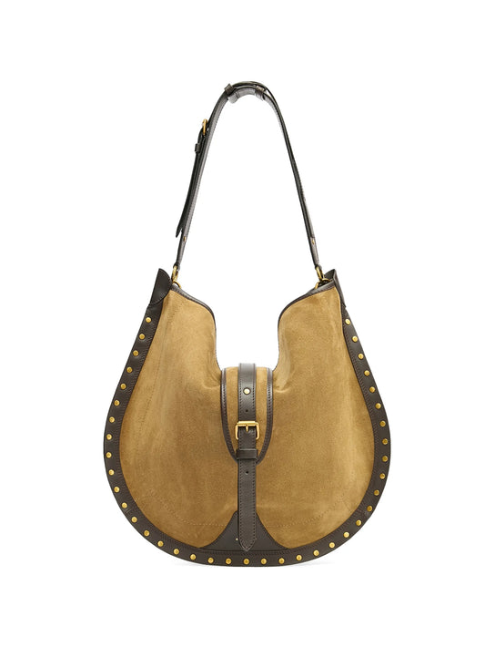 Oskan Hobo studs-detail shoulder bag