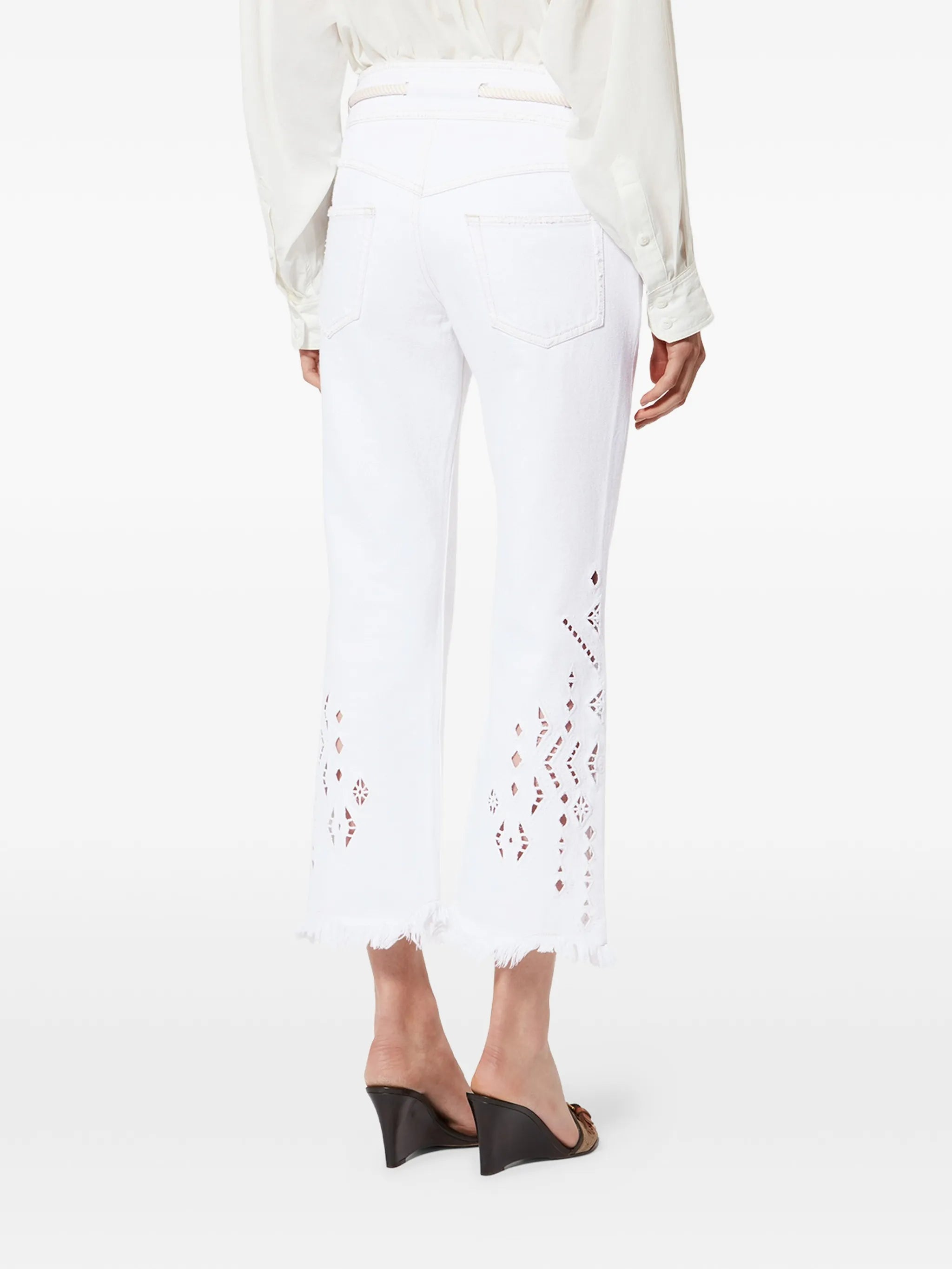Alison straight-leg trousers