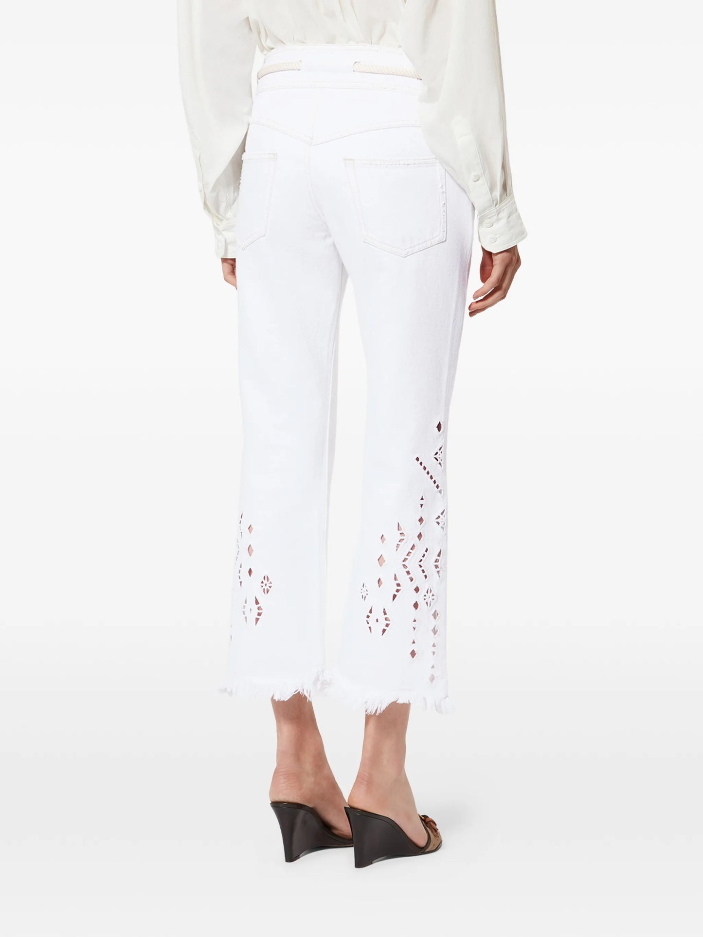 Alison straight-leg trousers