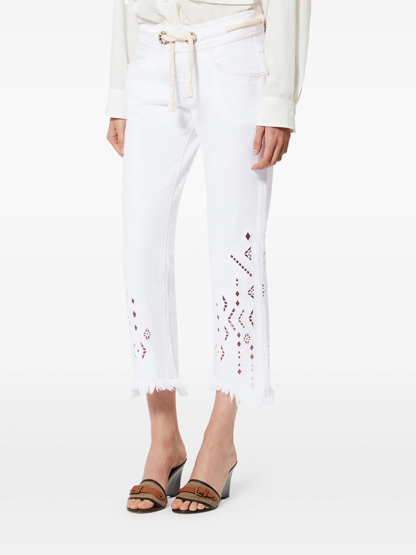 Alison straight-leg trousers