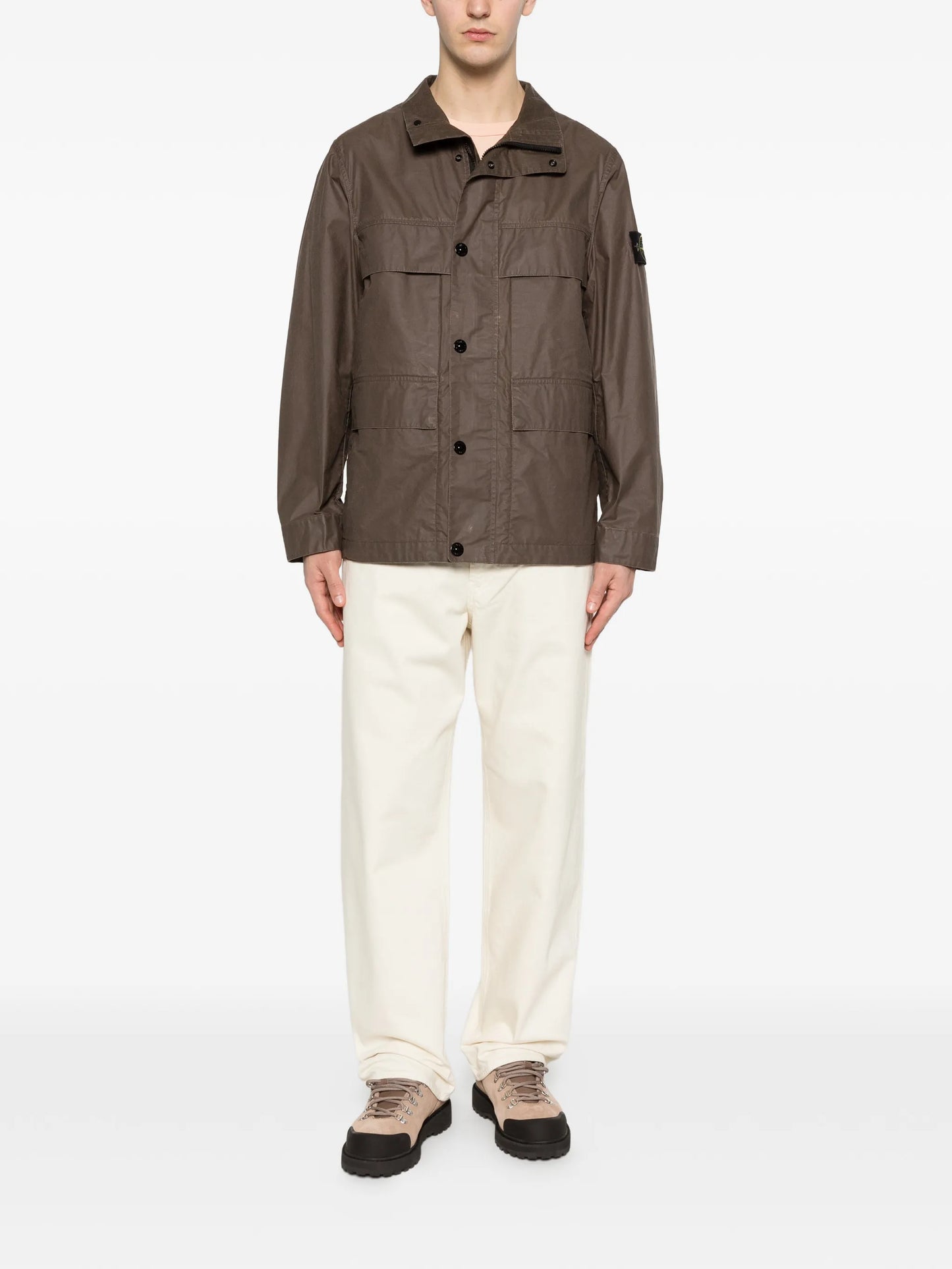waxed shirt jacket