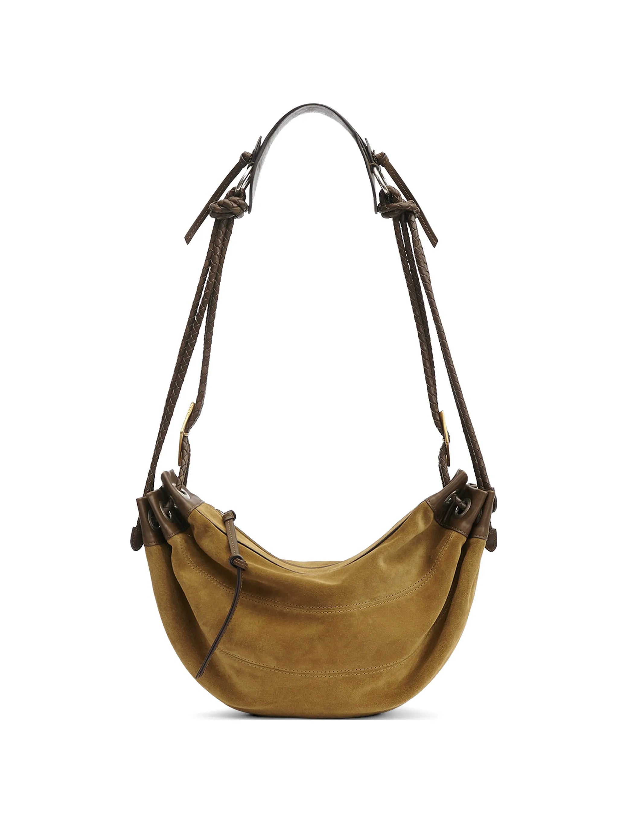 medium Maia half-moon shoulder bag