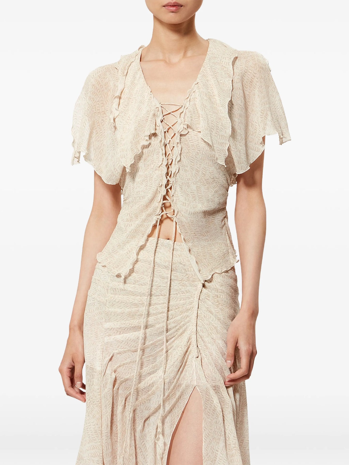 Thanais ruffled blouse