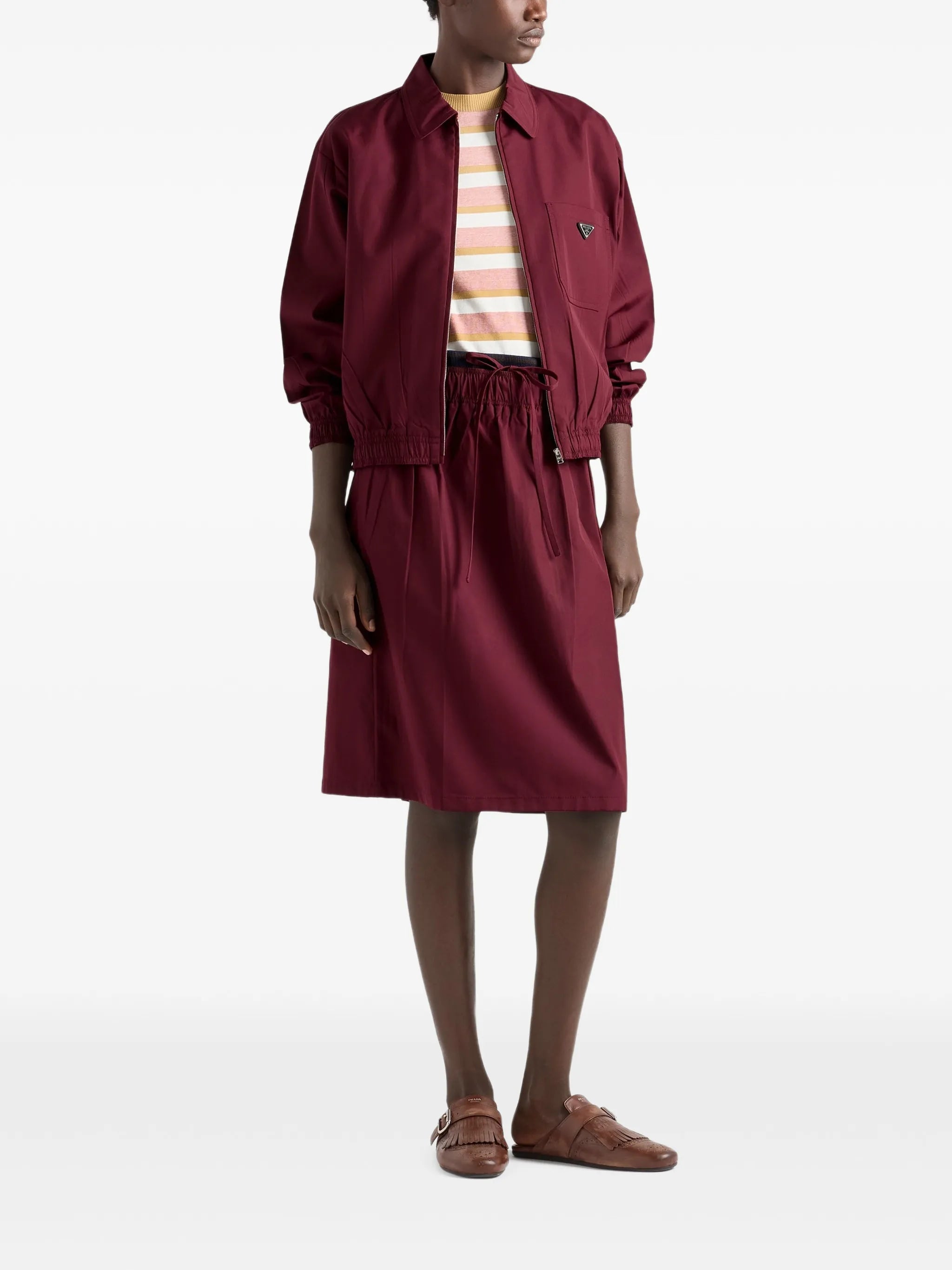 poplin skirt