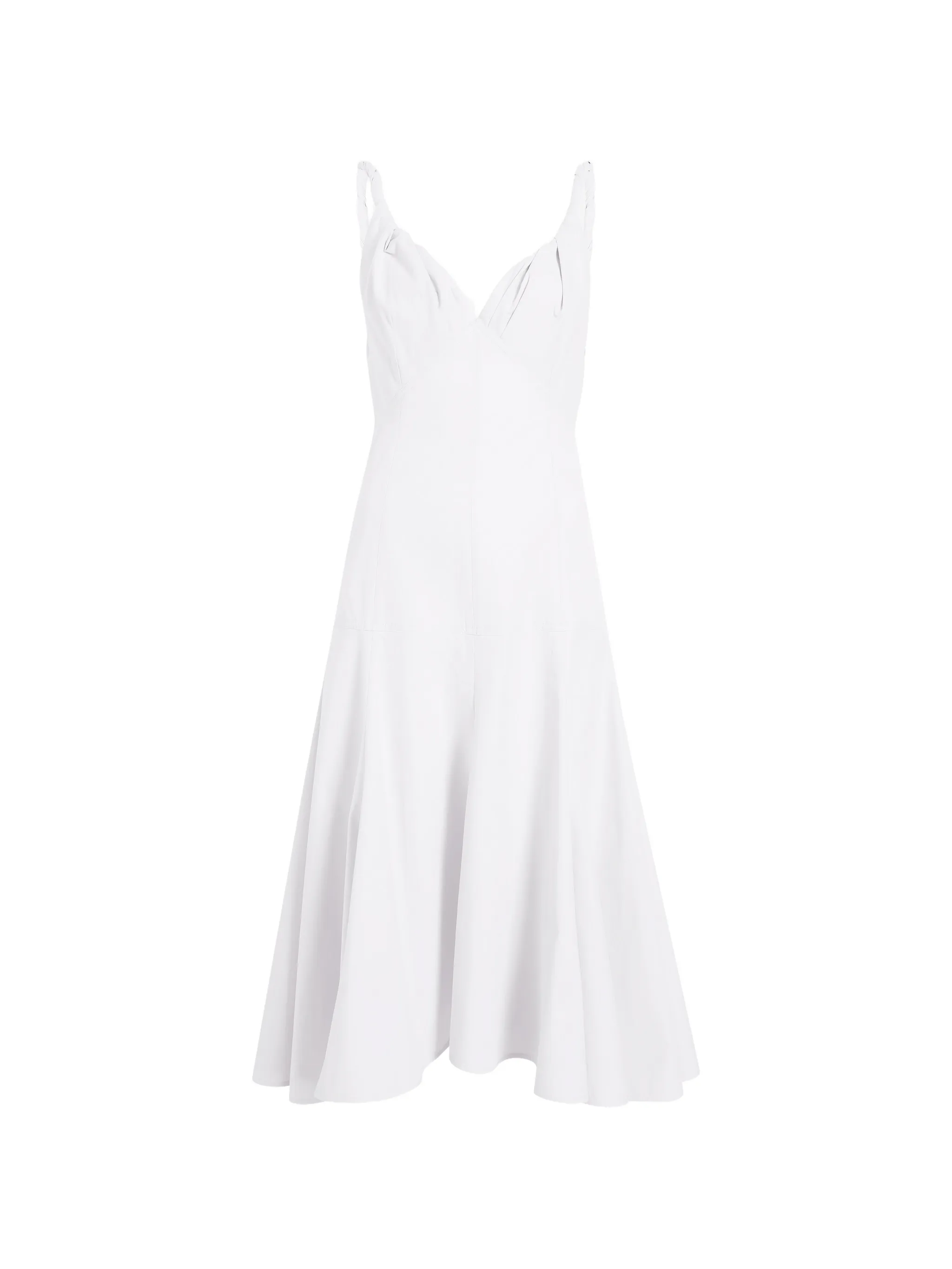 Leo dress in classic cotton shirting