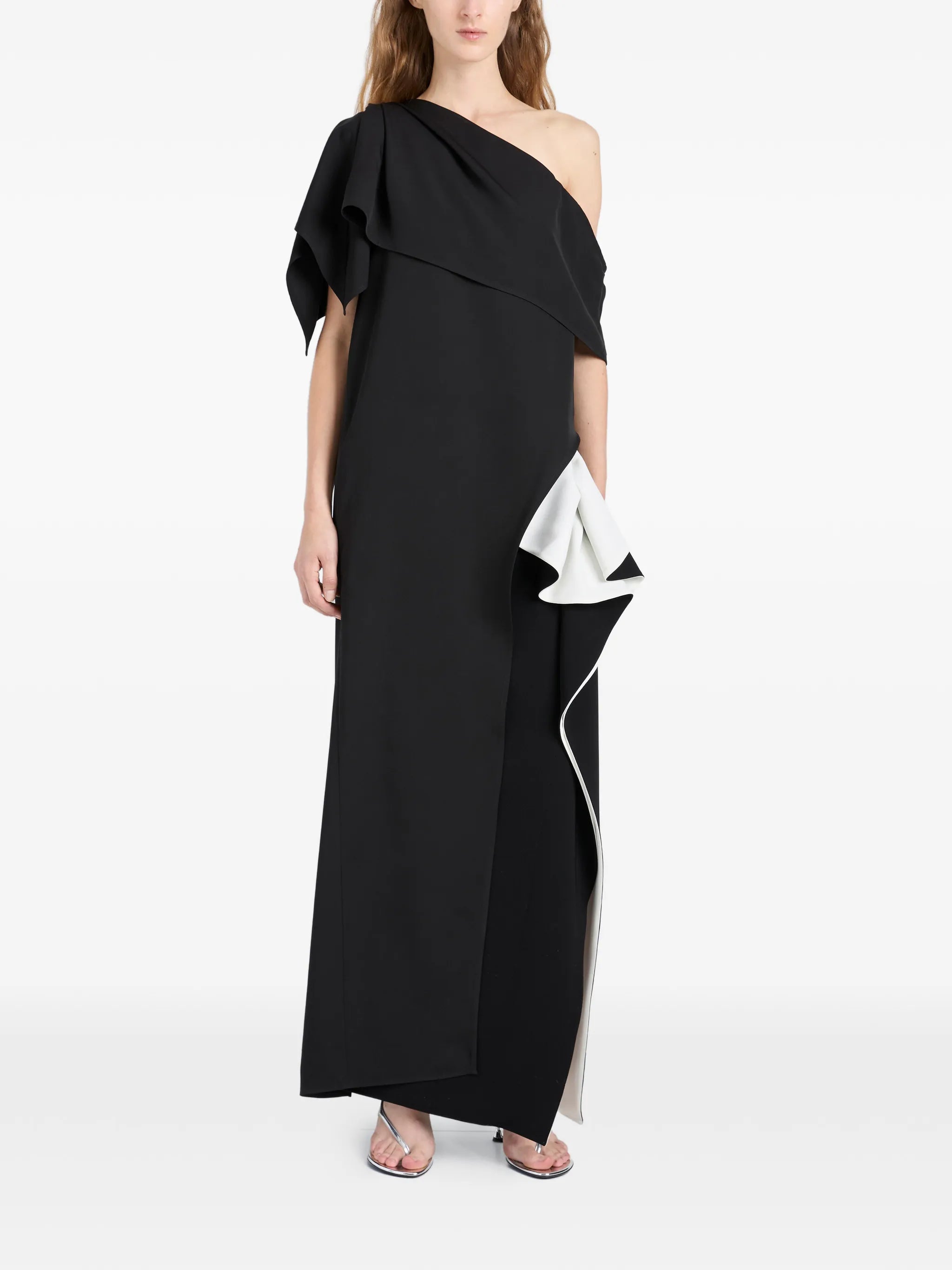 Cella ruffled maxi skirt