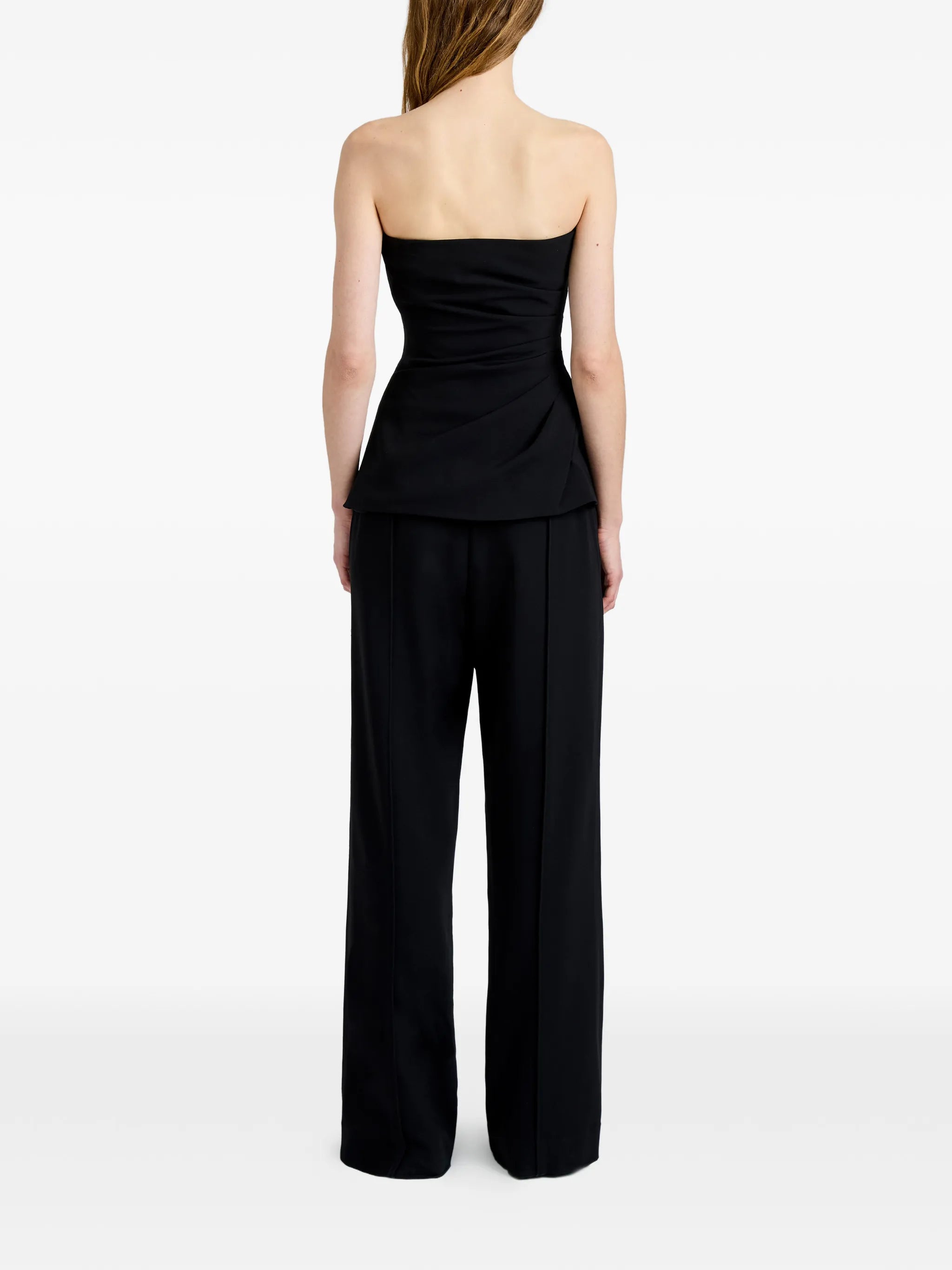 Damea draped strapless top