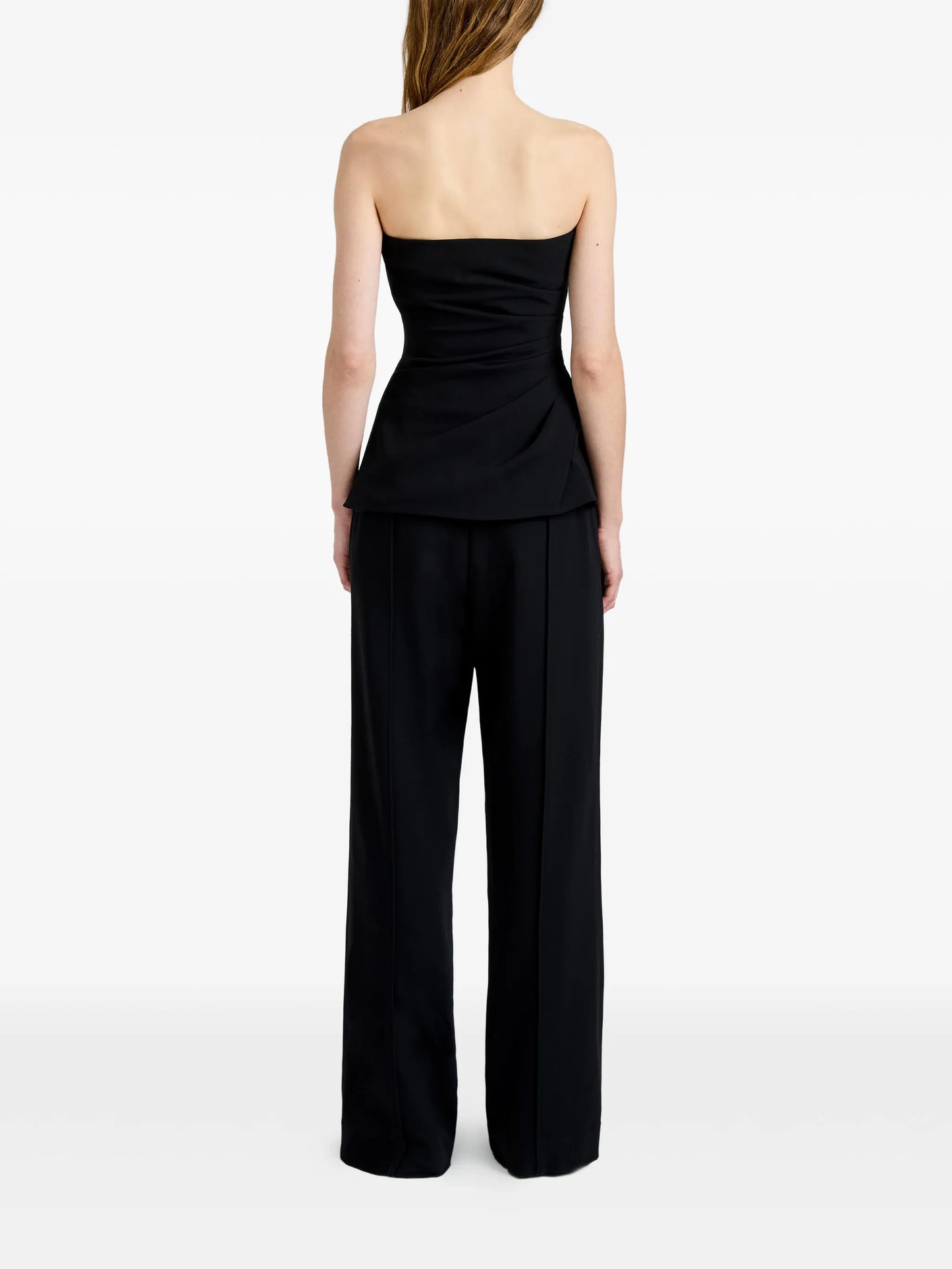 Damea draped strapless top