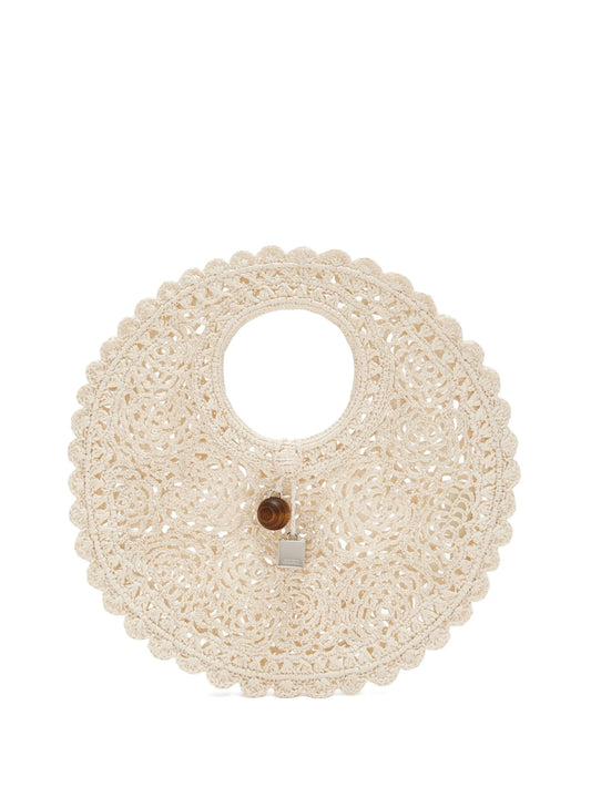 small The Spiaggia raffia bag