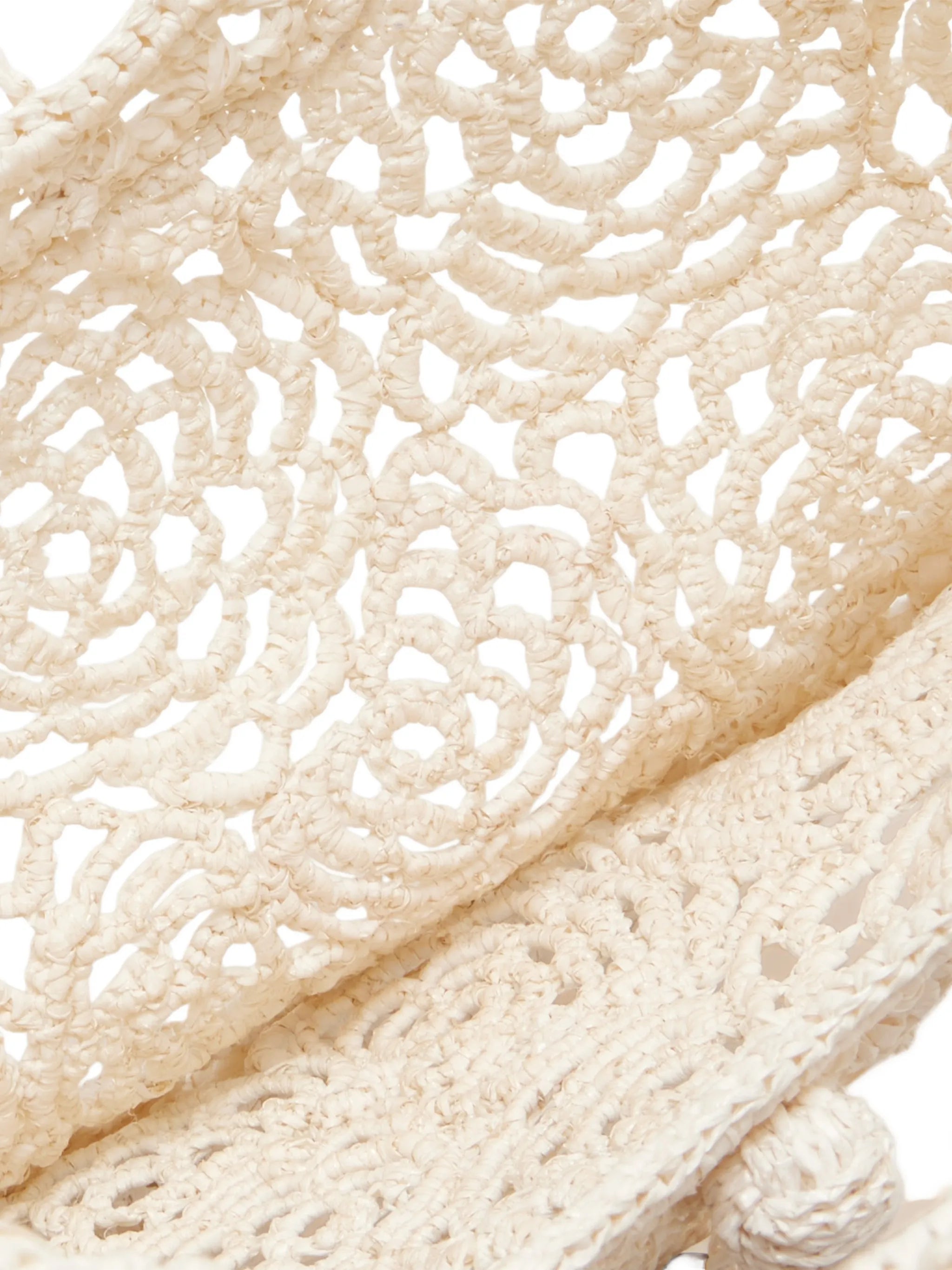 small The Spiaggia raffia bag