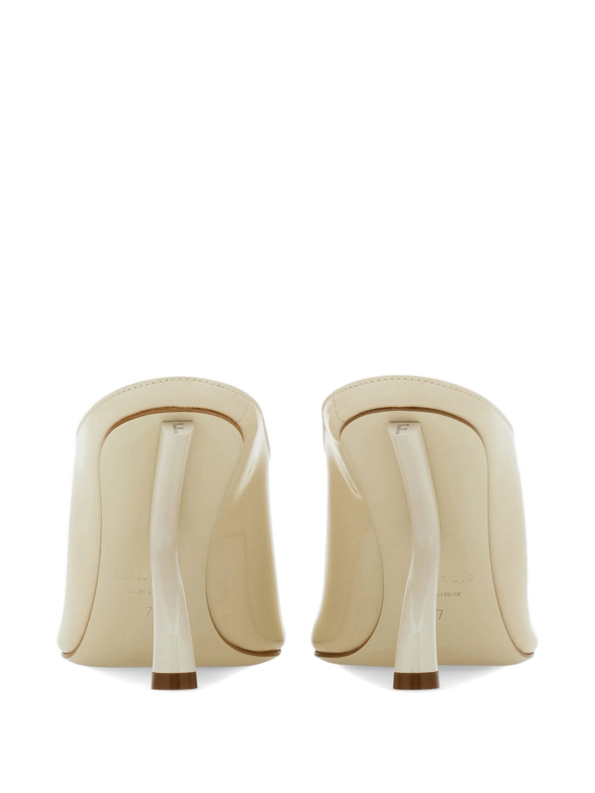 patent-finish pointed-toe pumps