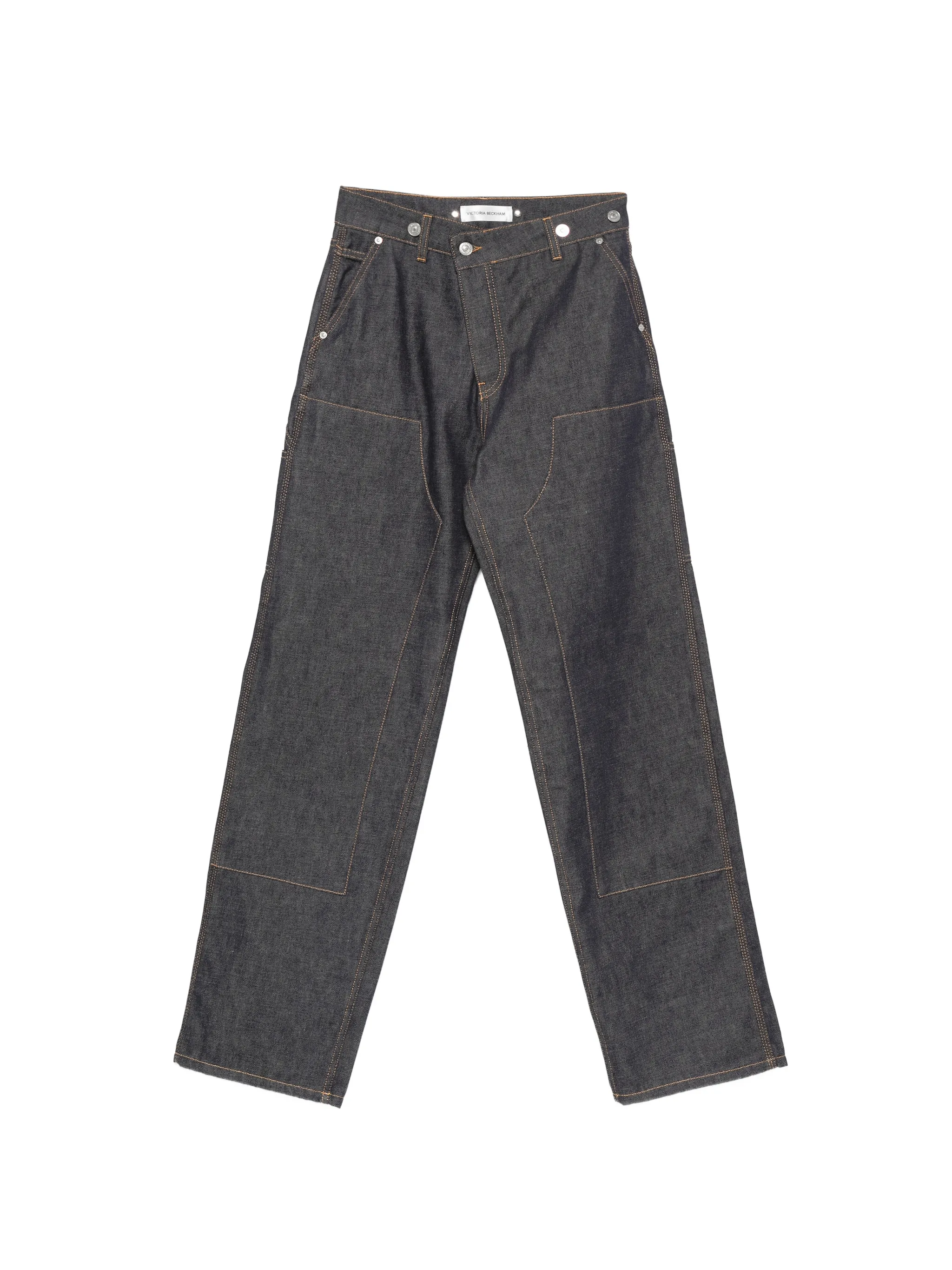 logo-patch jeans