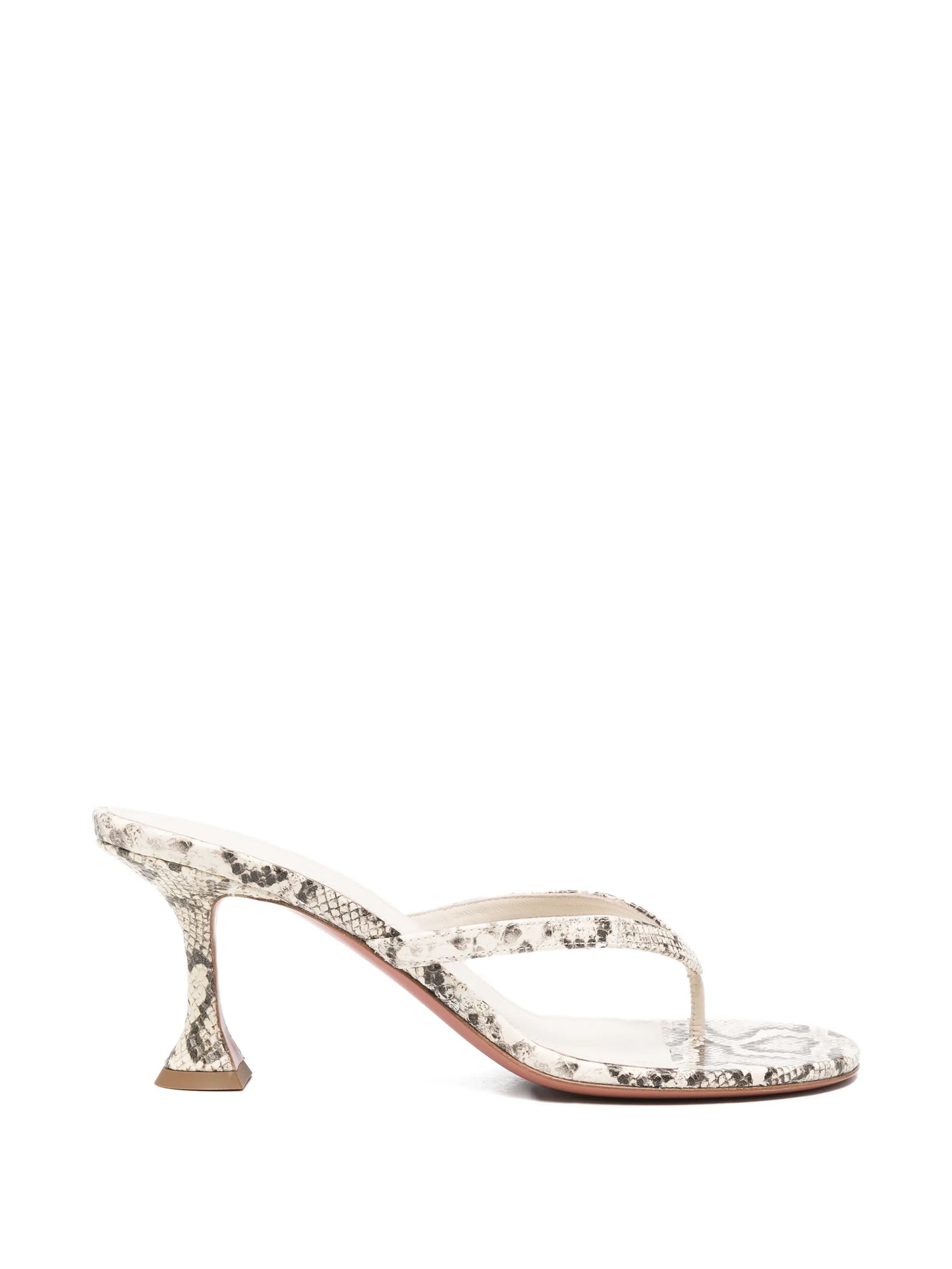 Juliette snake-effect sandals