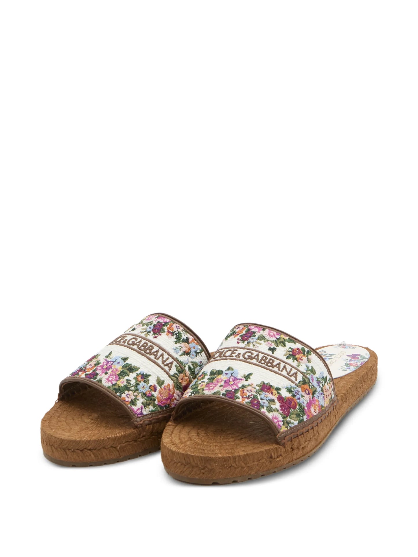 embroidered floral espadrilla sandals