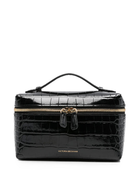 Dorian Vanity embossed-croc tote bag