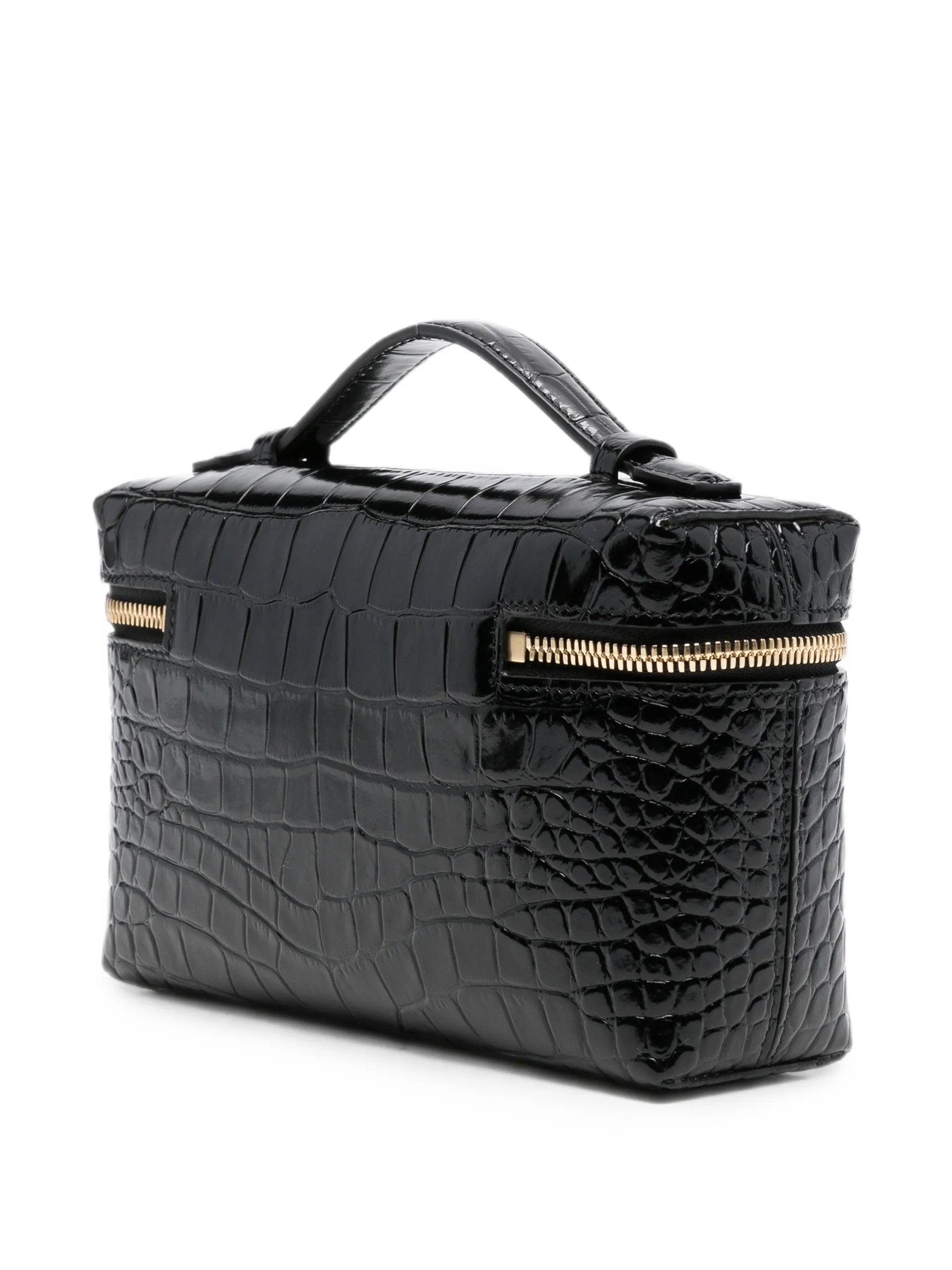 Dorian Vanity embossed-croc tote bag
