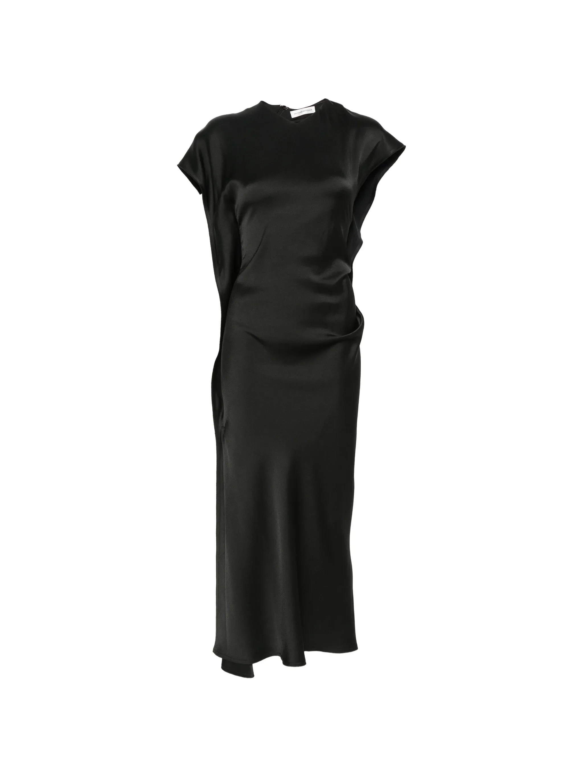 Victoria draped midi dress
