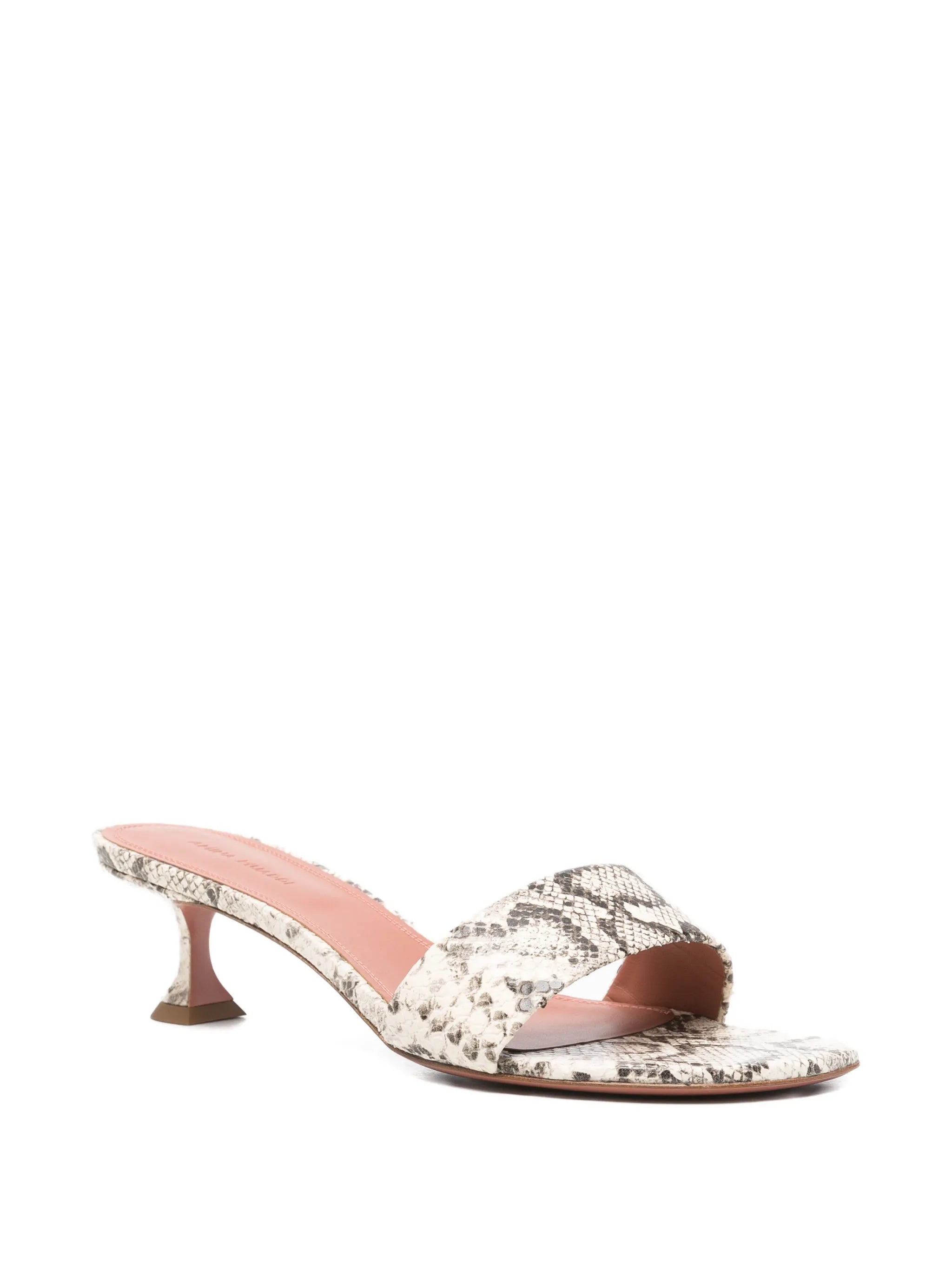Andreea snake-print sandals